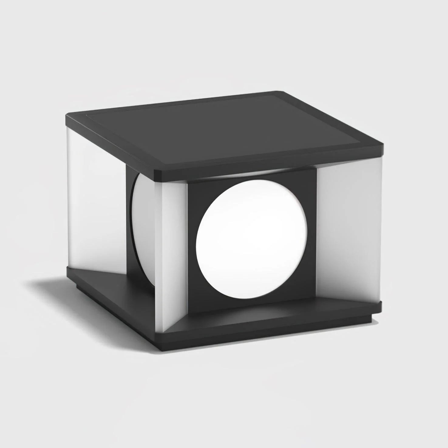 Eclipse Cube Outdoor Post Light - Image 38