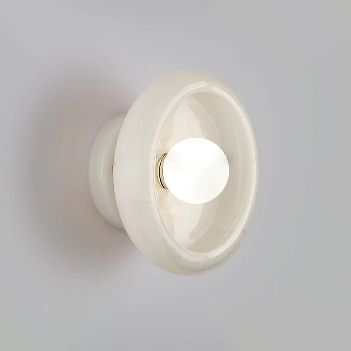 Eclipse Jade Alabaster Wall Sconce - Image 3