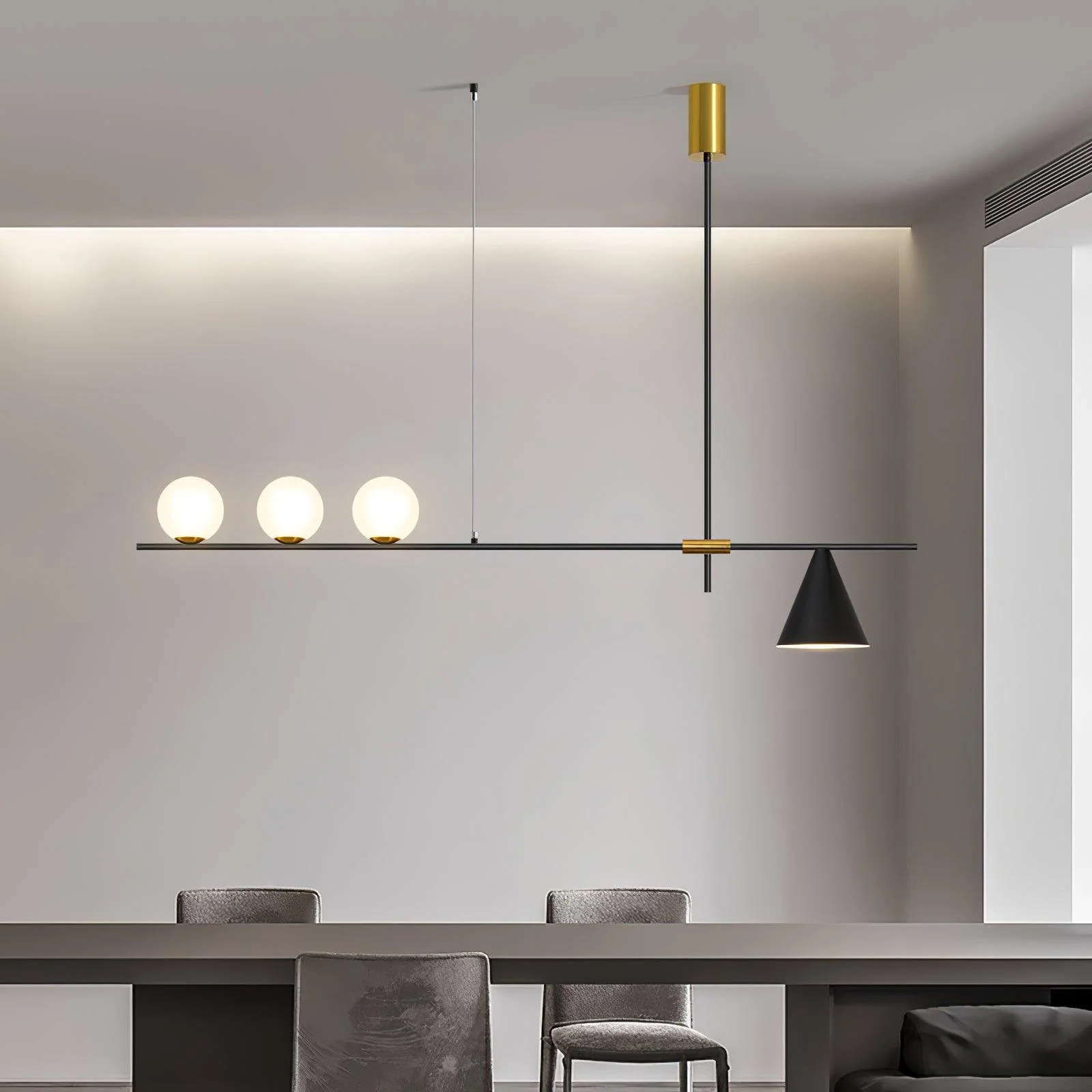 Eclipse Linear Suspension Light - Image 15