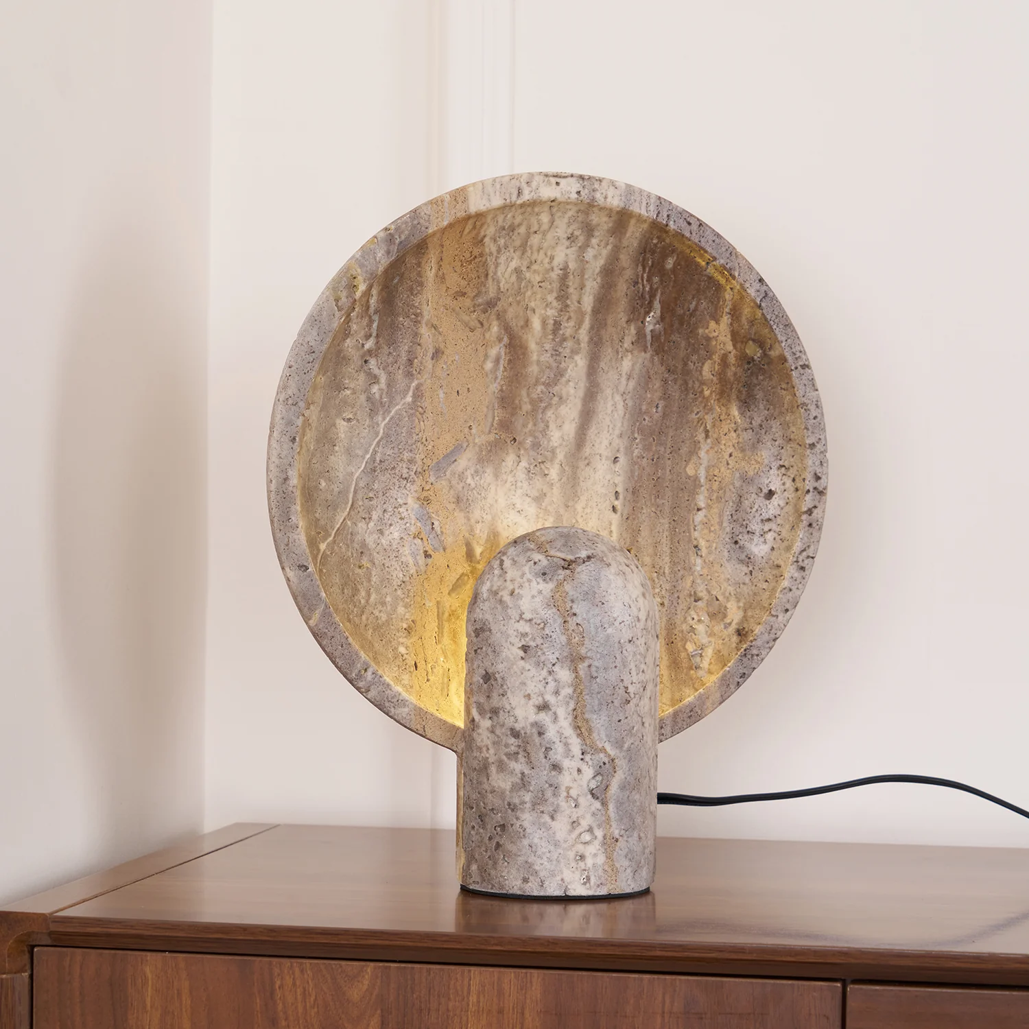 Eclipse Stone Table Lamp - Image 8