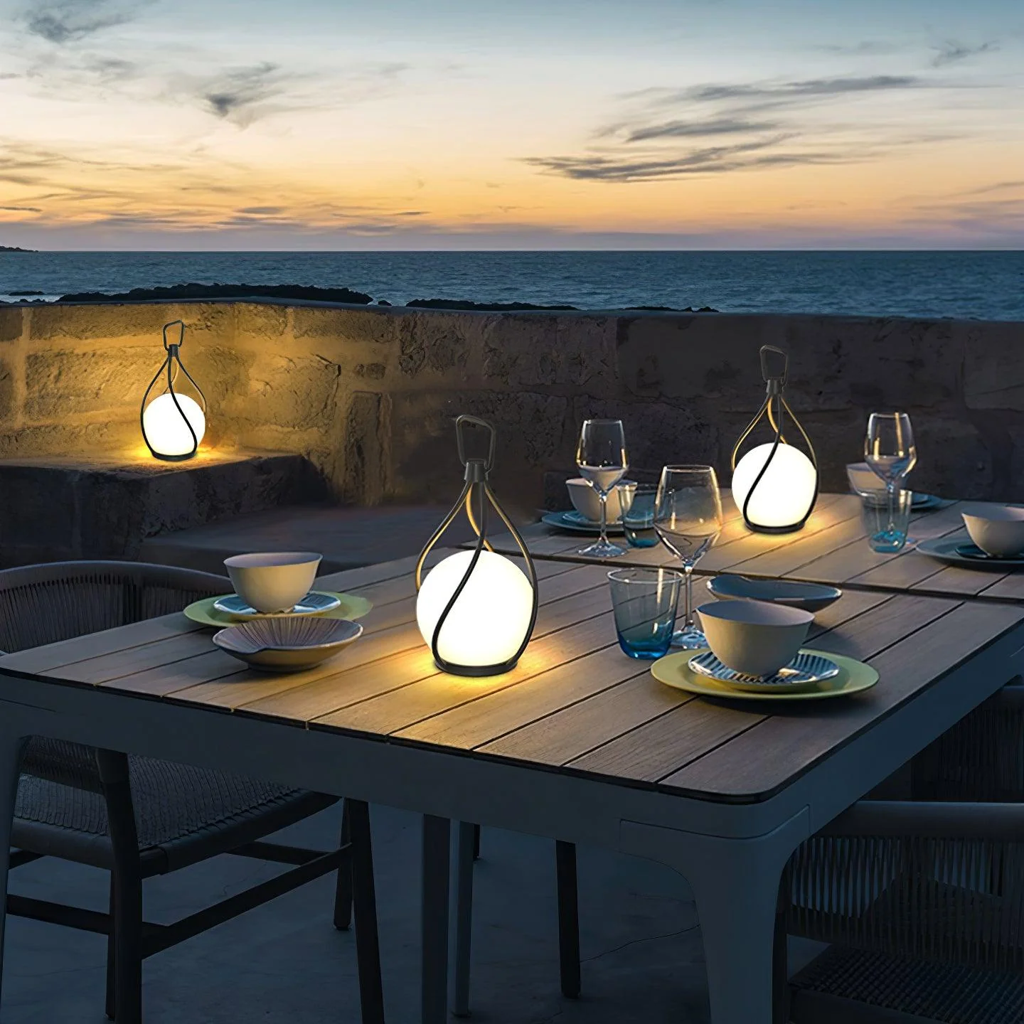 Eclisse Orb Lantern Rechargeable Table lamp - Image 24