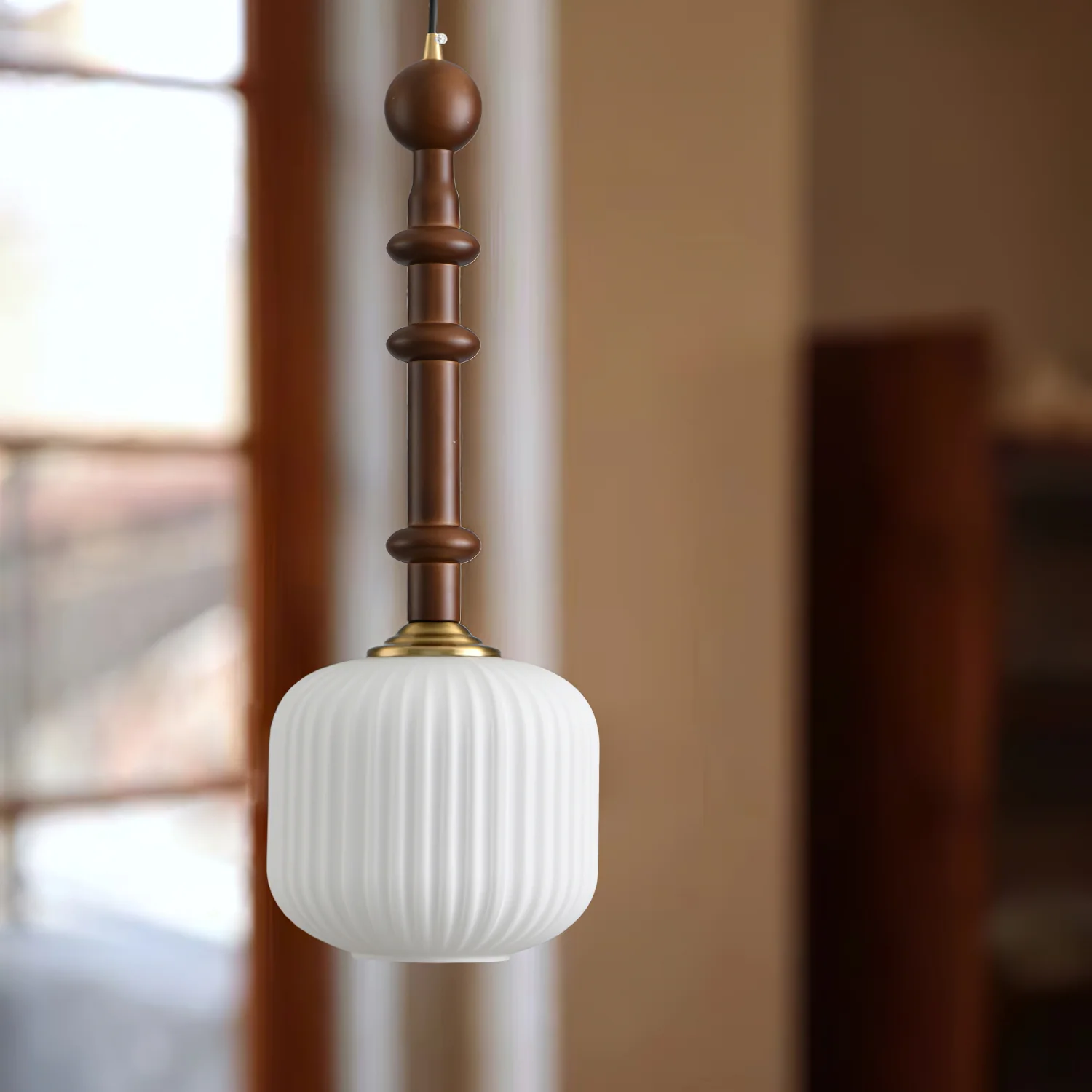Edison Wood Pendant Light - Image 10