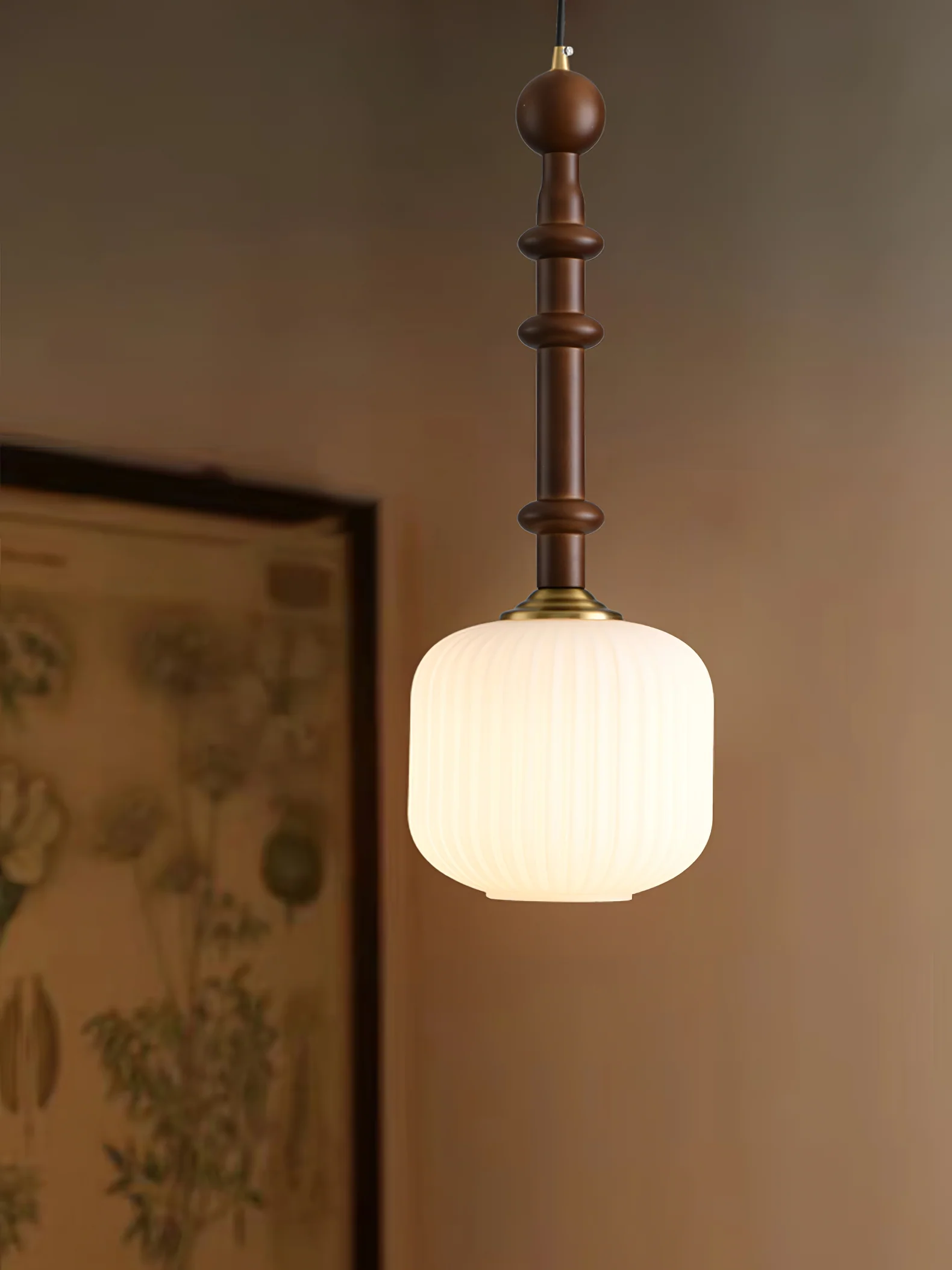 Edison Wood Pendant Light - Image 2