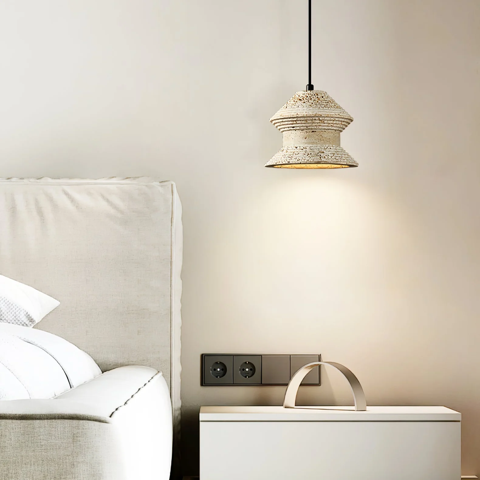 Eira Travertine Pendant Light - Image 5