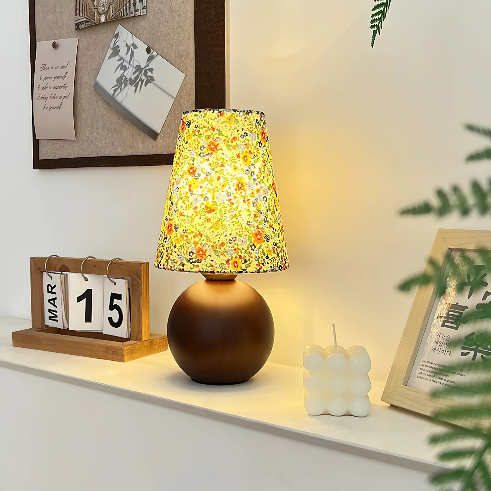 Elara Floral Glow Table Lamp - Image 25