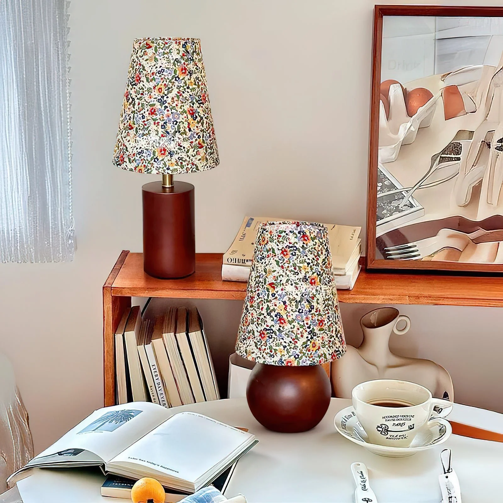 Elara Floral Glow Table Lamp - Image 5