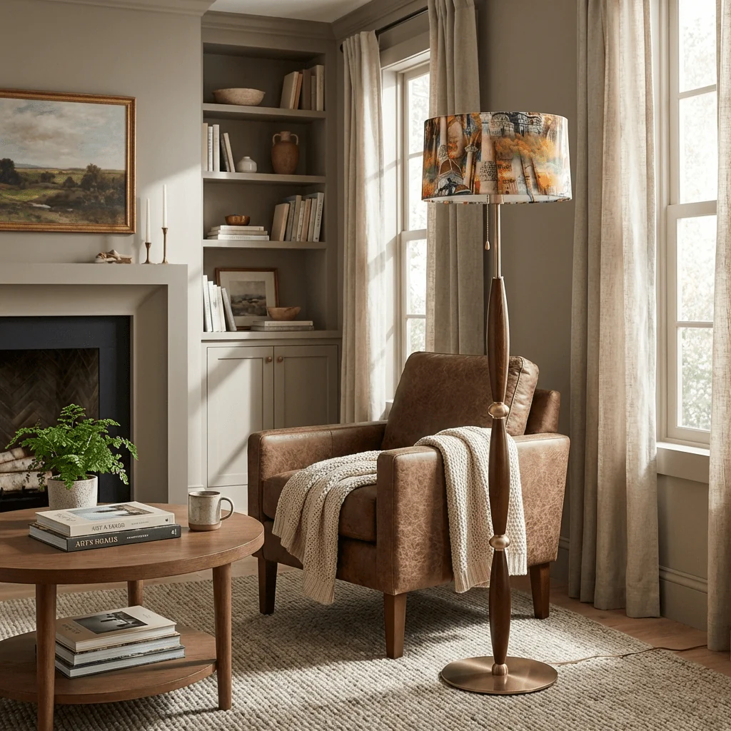 Elara Sculpted Floor Lamp - Image 4
