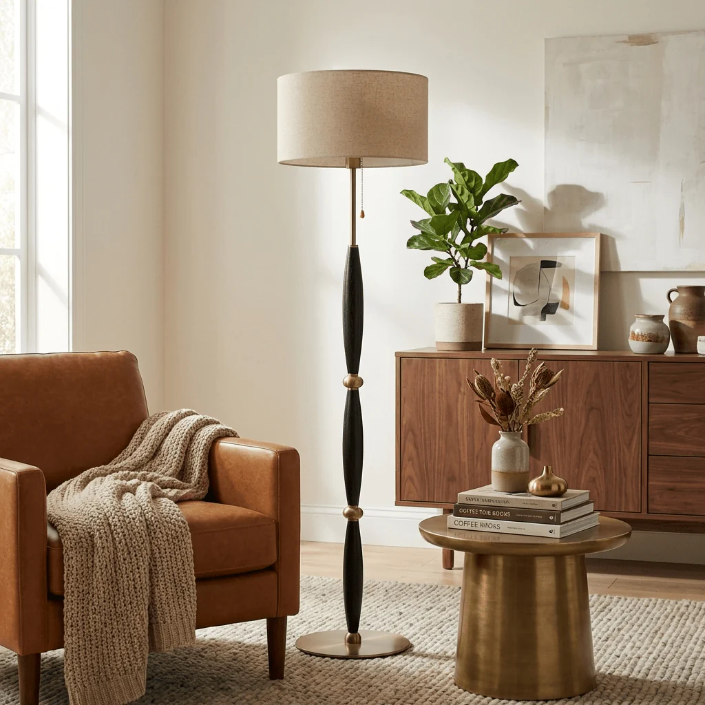 Elara Sculpted Floor Lamp - Image 5