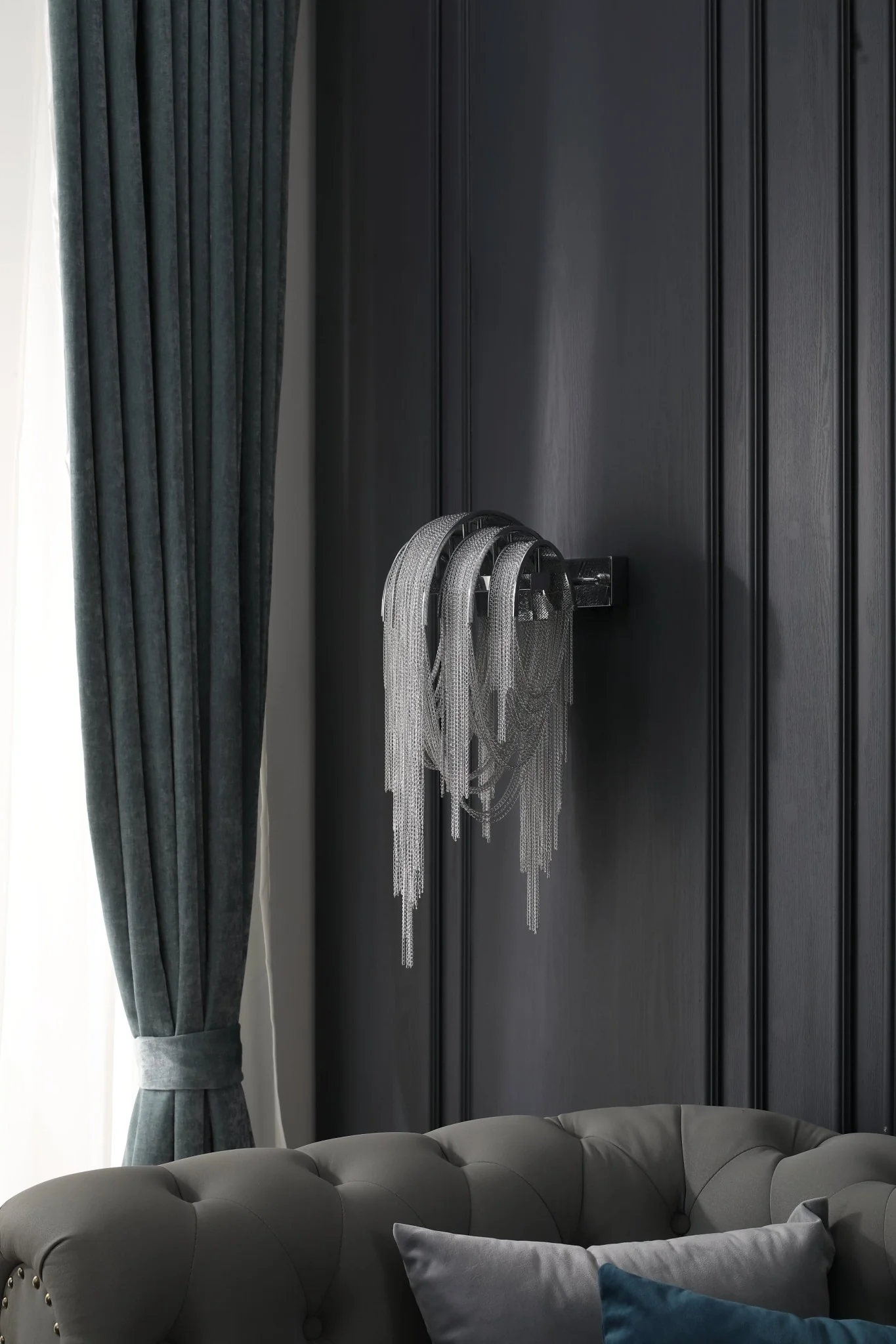 Chains Tassel Wall Lamp - Image 27