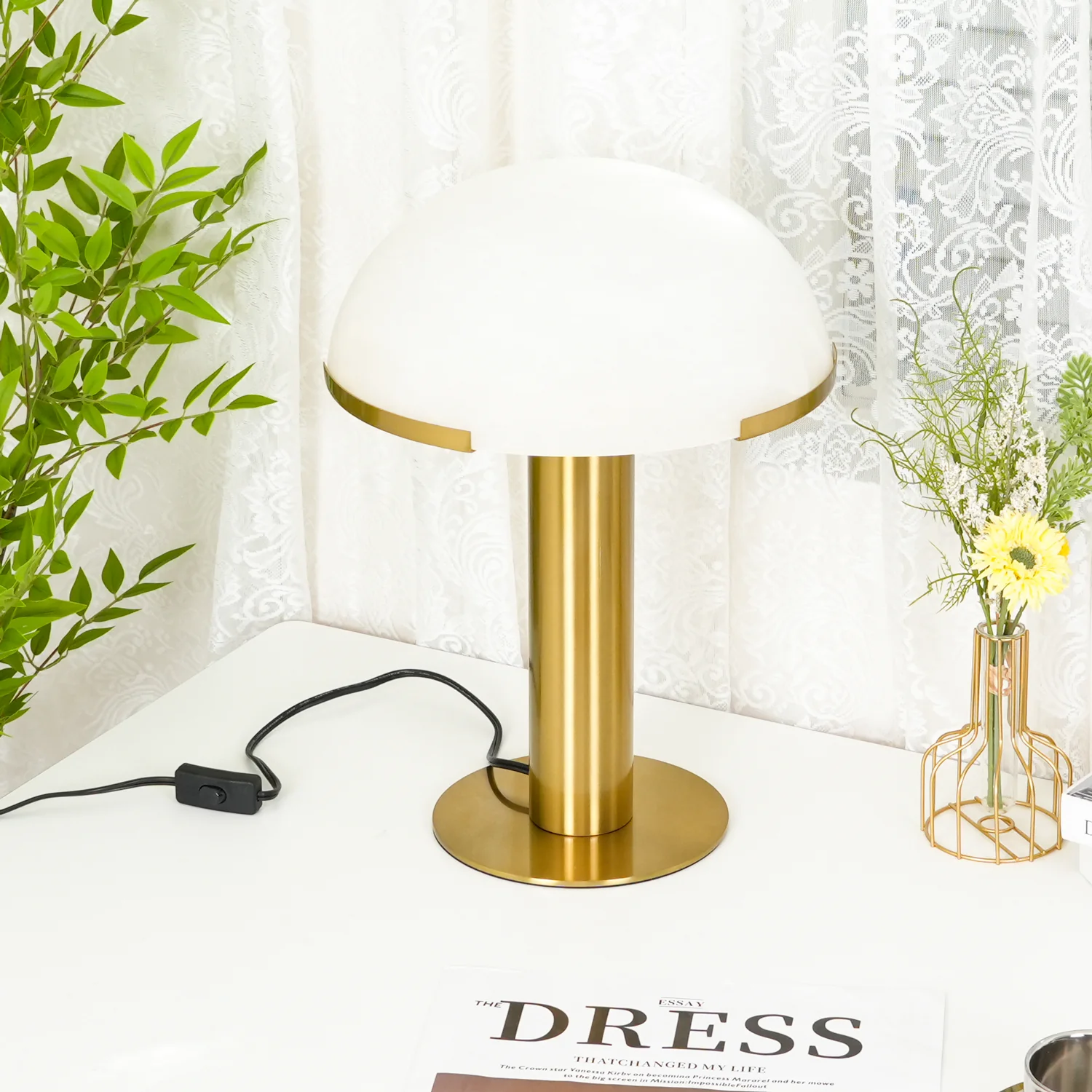 Elegance Alabaster Table Lamp - Image 48