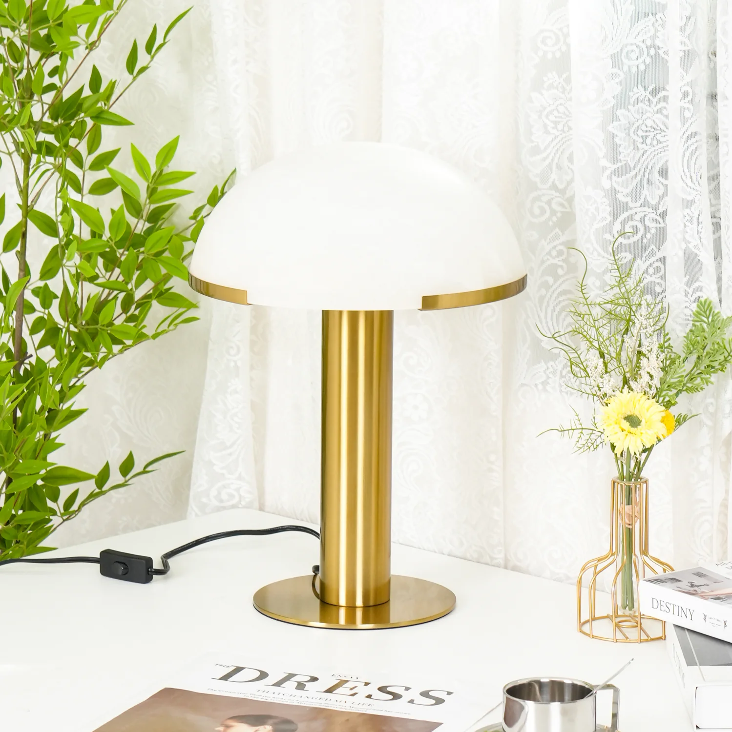 Elegance Alabaster Table Lamp - Image 49