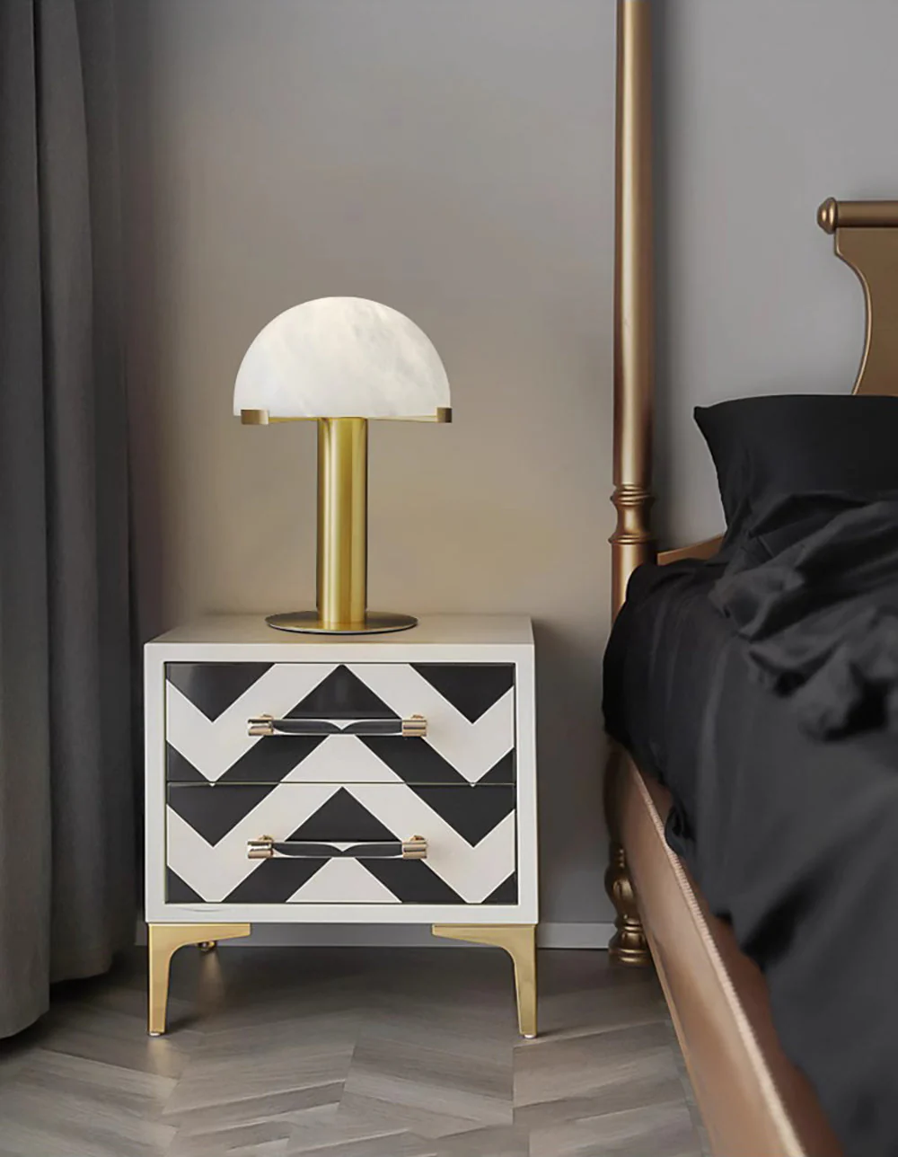 Elegance Alabaster Table Lamp - Image 55