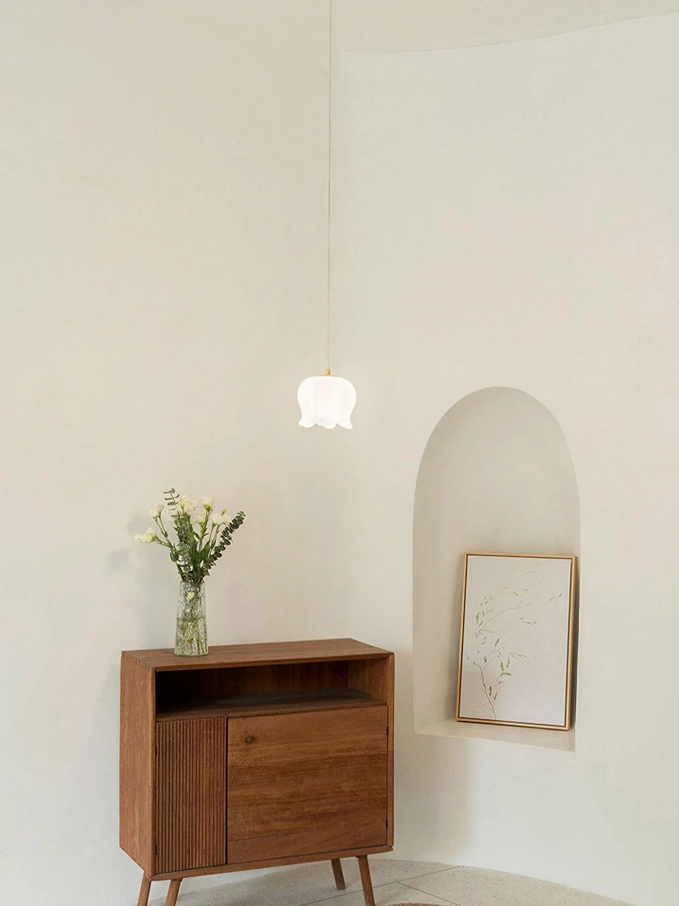Elegant Floral Pendant Light - Image 20
