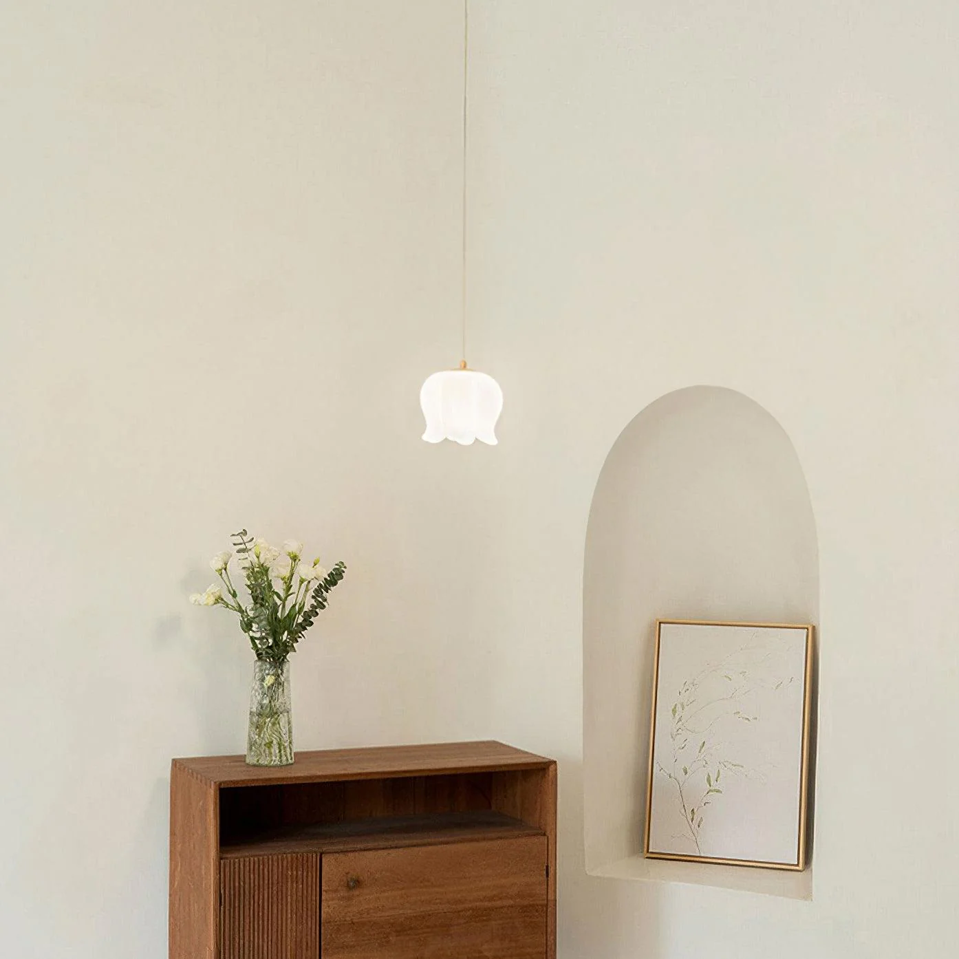 Elegant Floral Pendant Light - Image 8