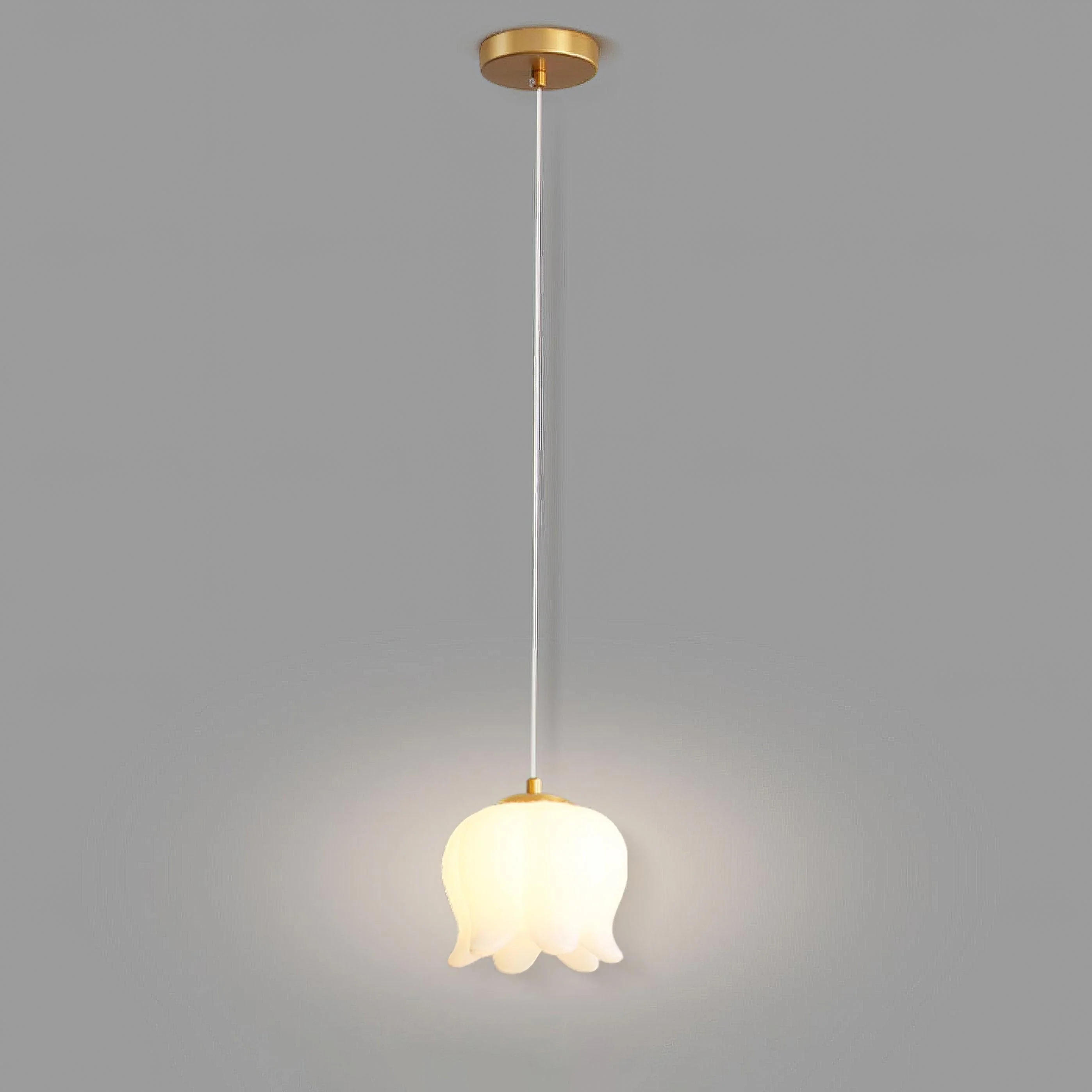 Elegant Floral Pendant Light - Image 9