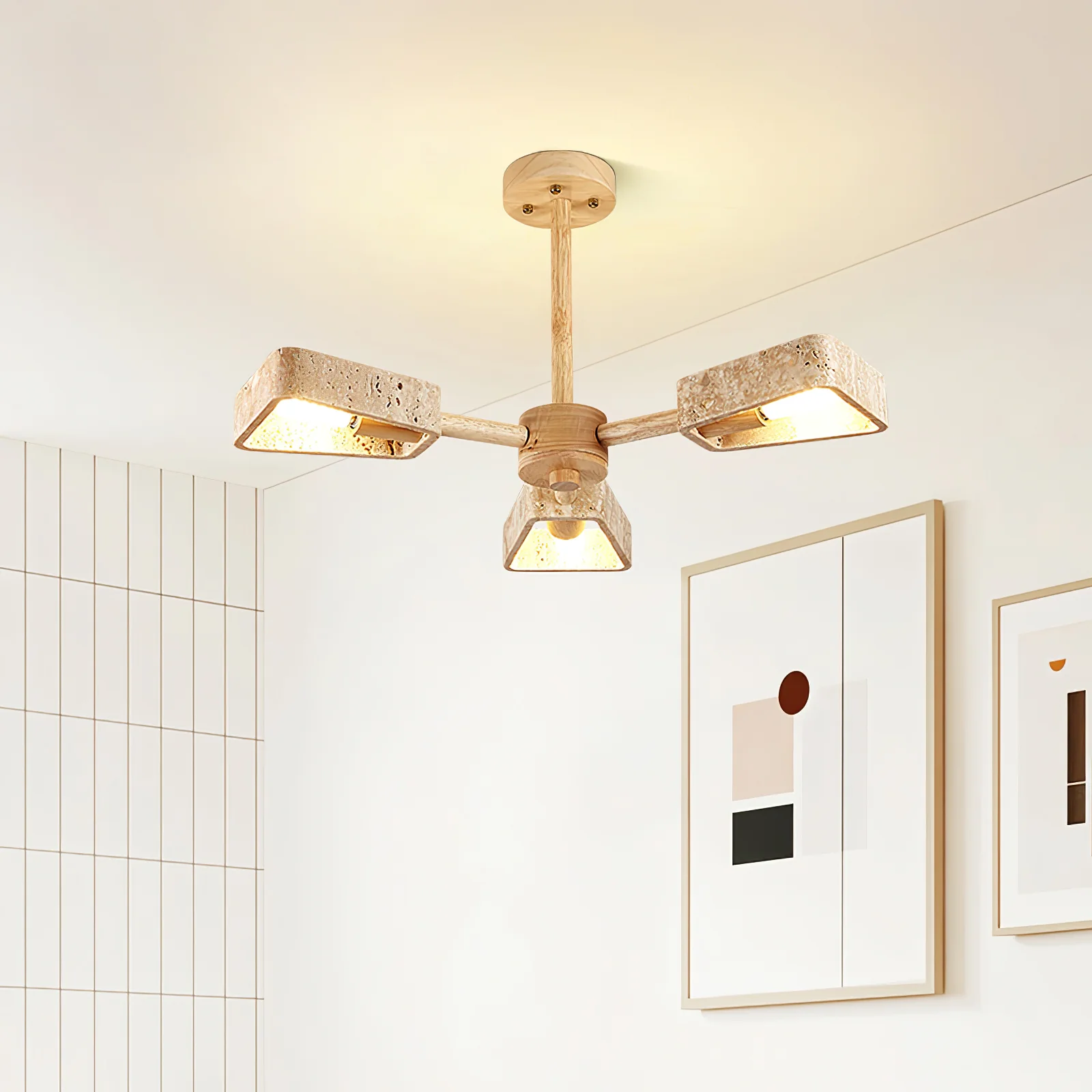 Elementa Travertone Chandelier - Image 14