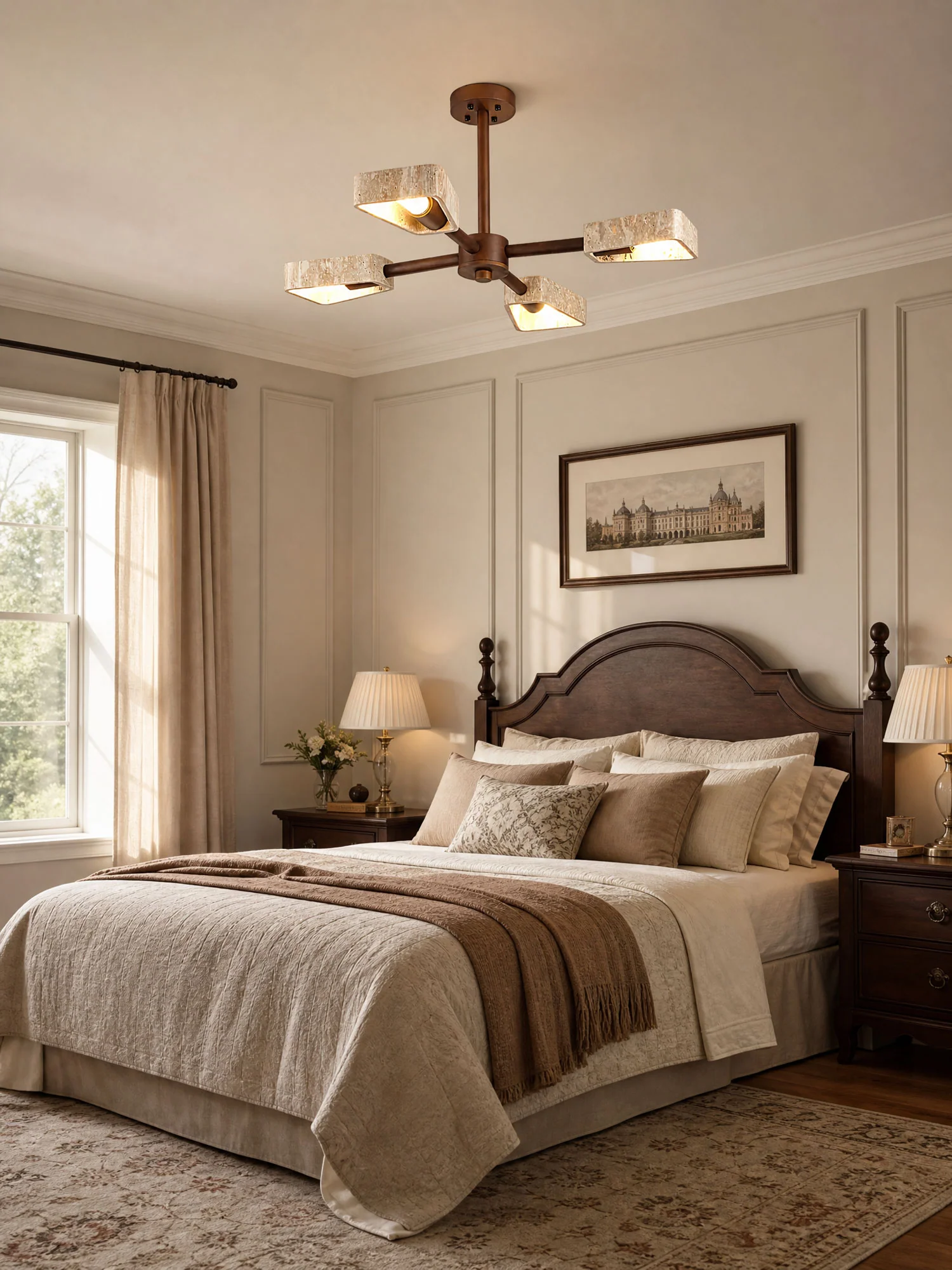 Elementa Travertone Chandelier - Image 9