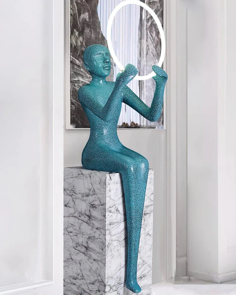 Elena Sculpture Floor Lamp - Image 11