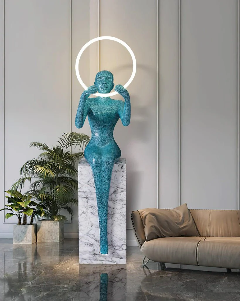 Elena Sculpture Floor Lamp - Image 12