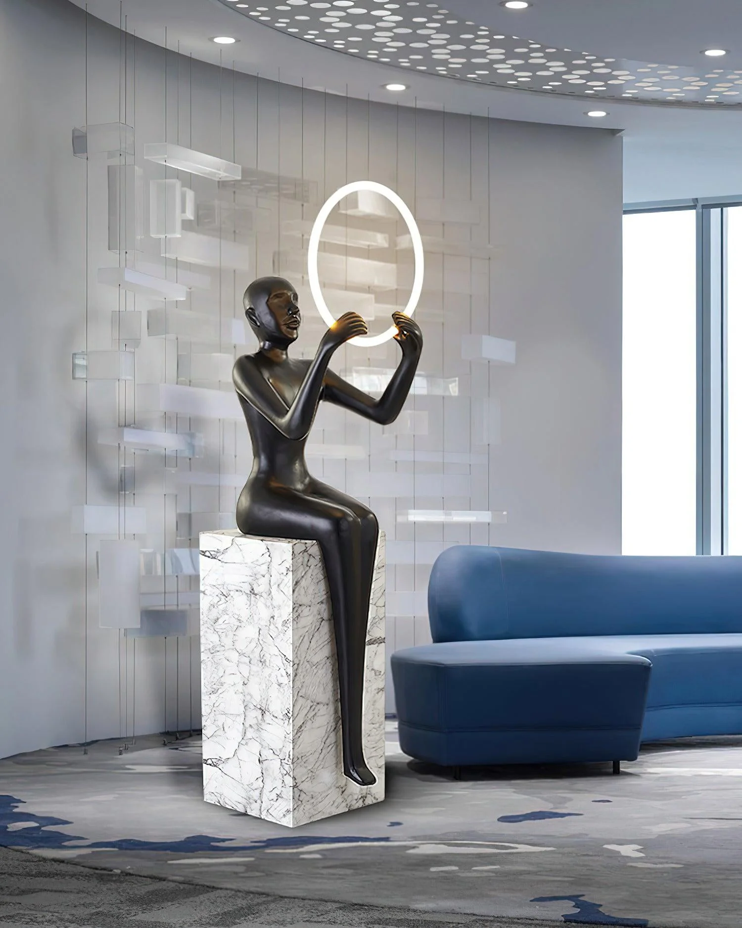 Elena Sculpture Floor Lamp - Image 26
