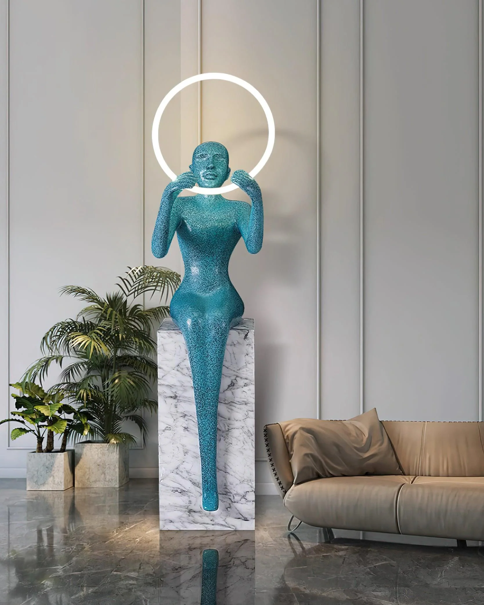Elena Sculpture Floor Lamp - Image 27