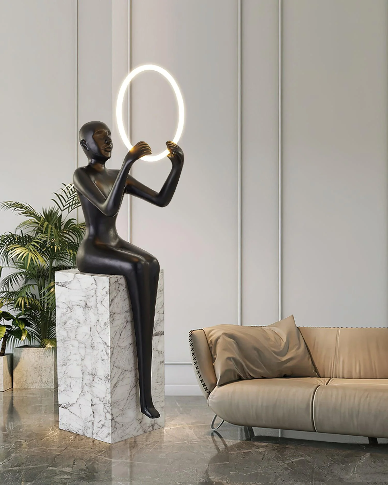 Elena Sculpture Floor Lamp - Image 32