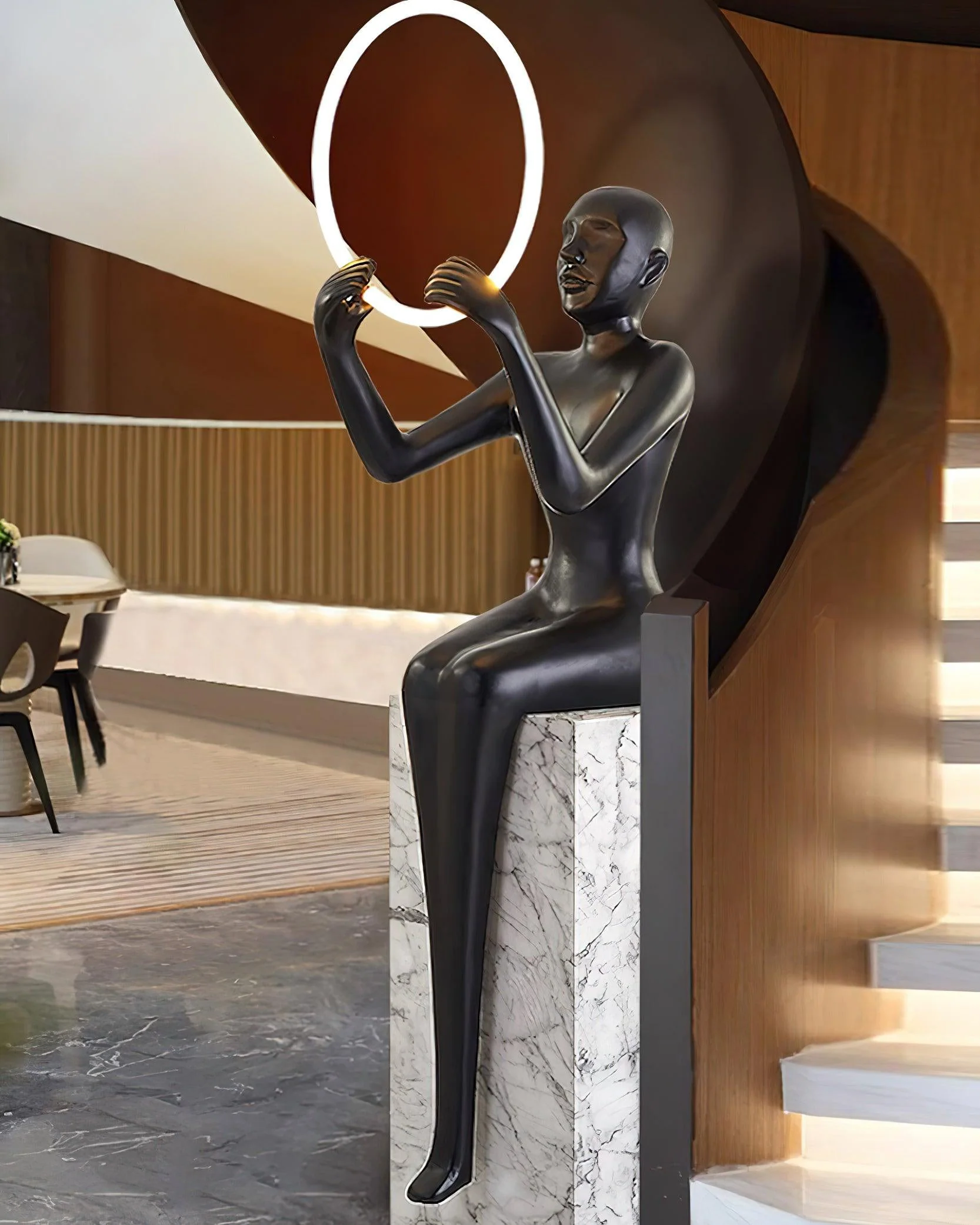 Elena Sculpture Floor Lamp - Image 33