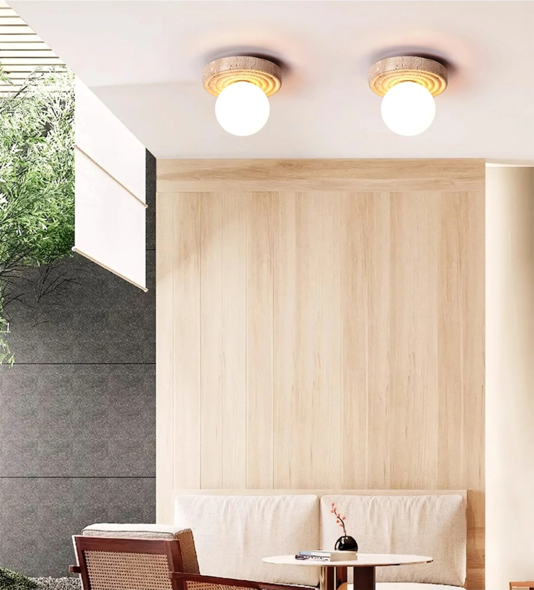 Elira Travertine Ceiling Light - Image 14