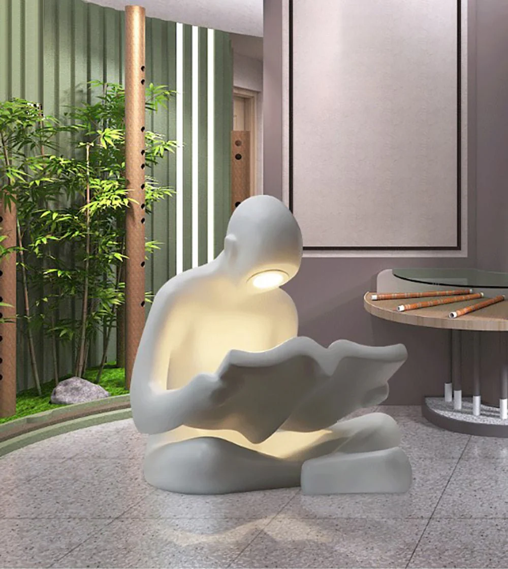 Elliott Reading Sculpture Floor Lamp - Image 13
