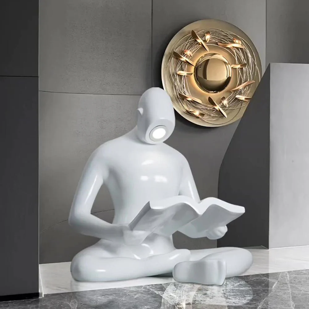 Elliott Reading Sculpture Floor Lamp - Image 3