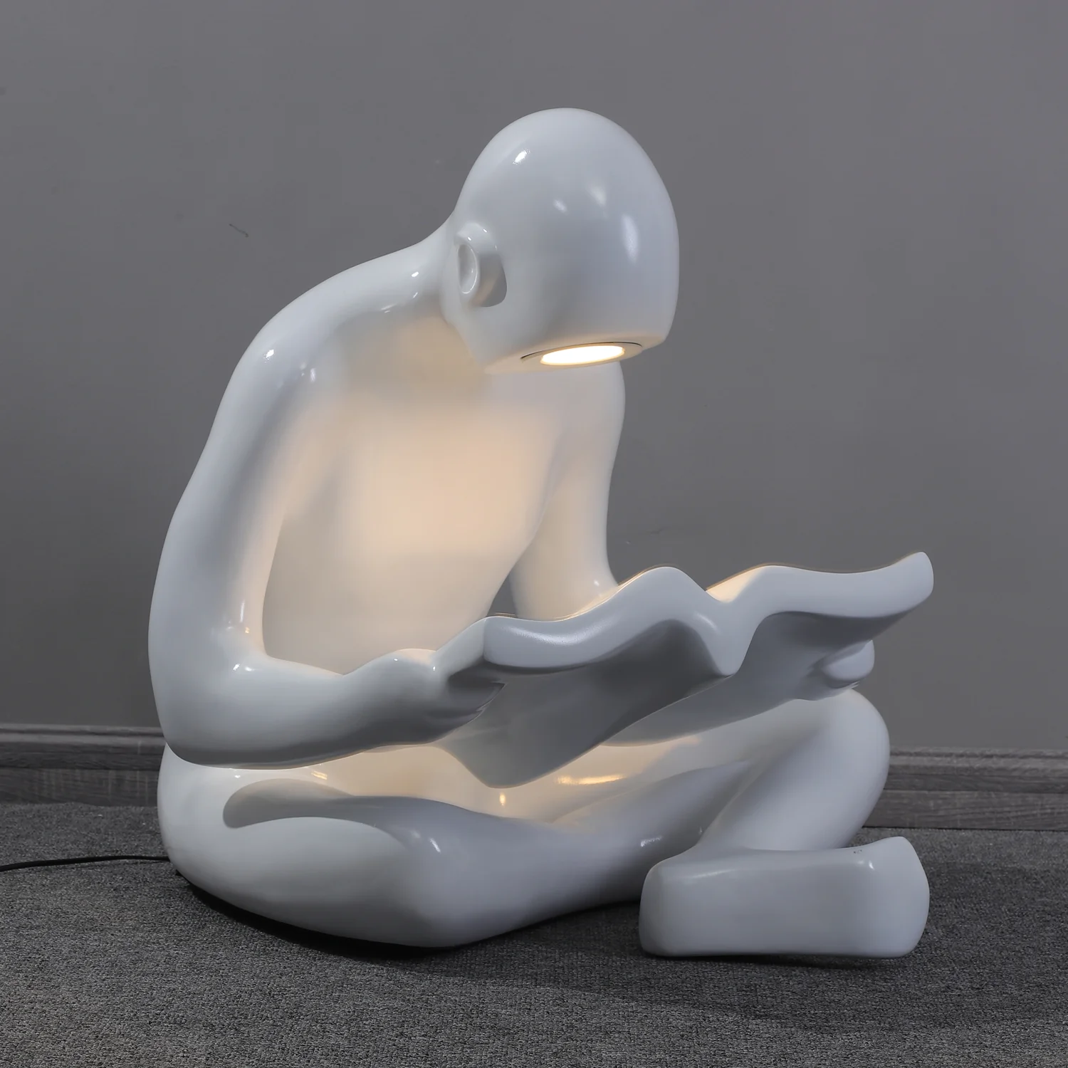 Elliott Reading Sculpture Floor Lamp - Image 4