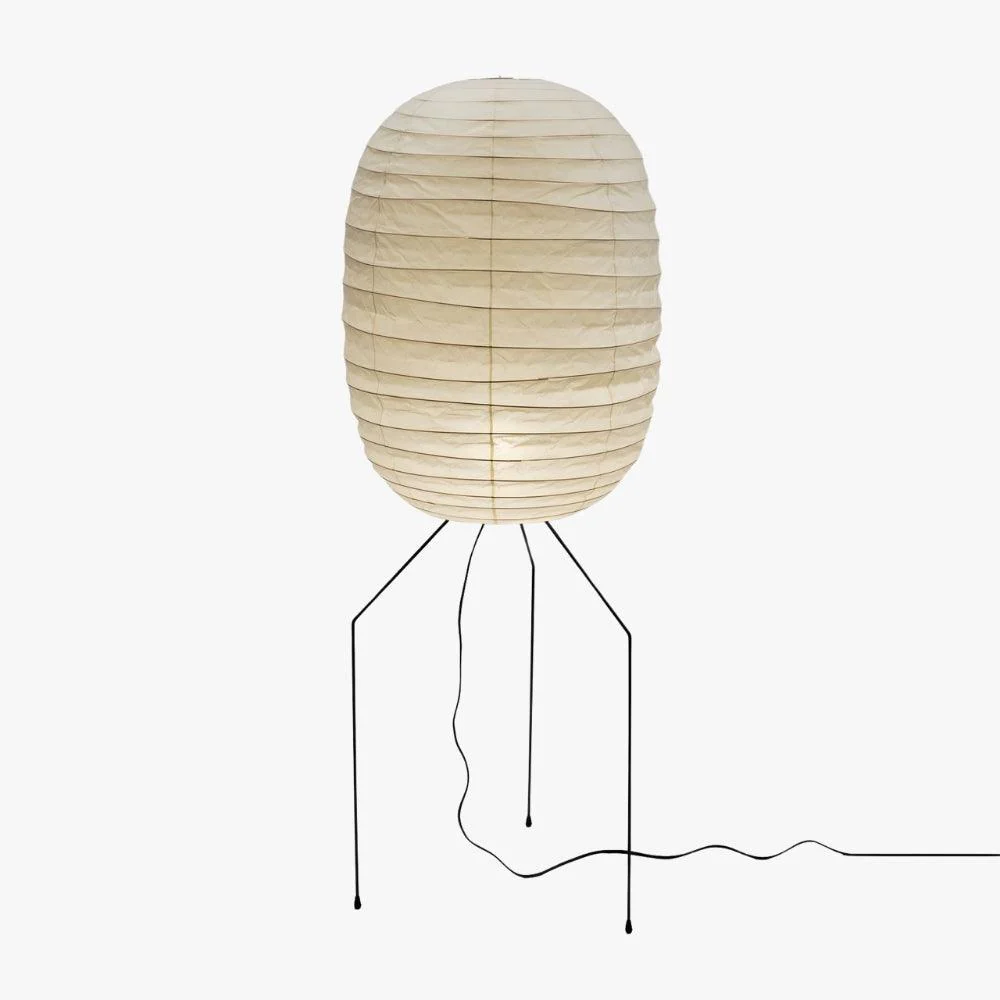 Ellipsa Rice Paper Lantern Floor Lamp - Image 6