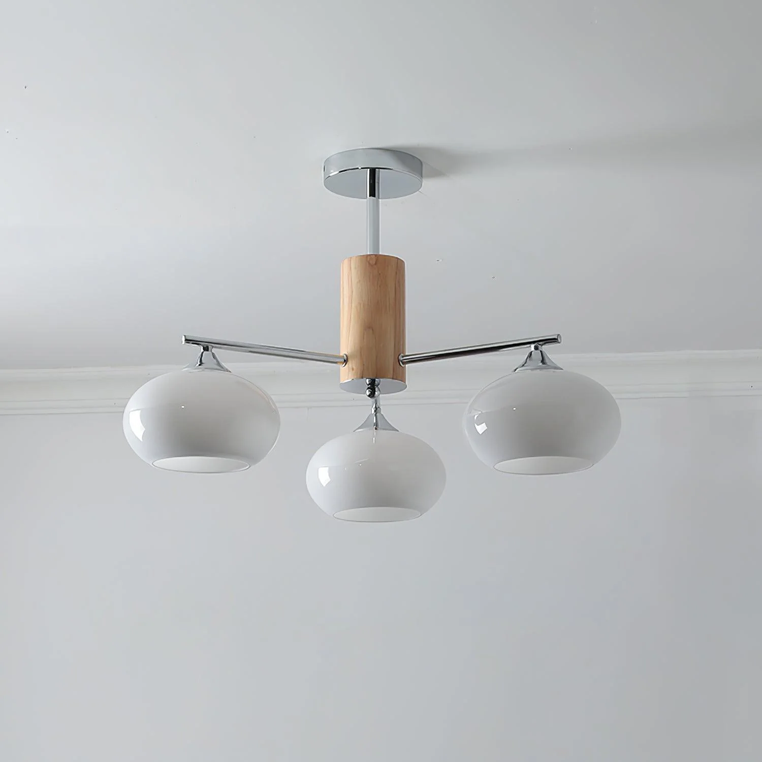 Elliptical Persimmon Chandelier - Image 18