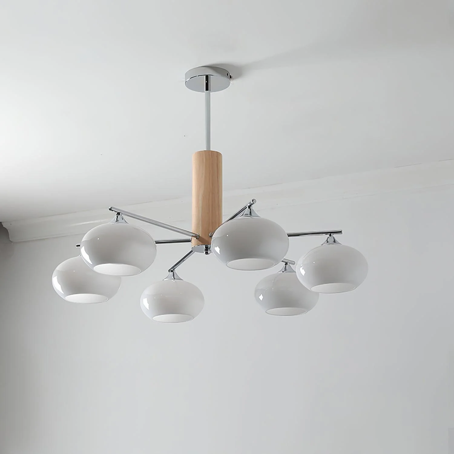 Elliptical Persimmon Chandelier - Image 19