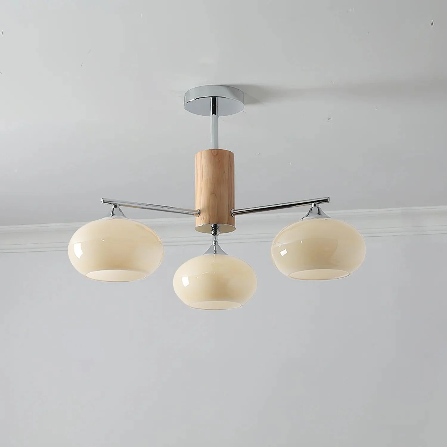 Elliptical Persimmon Chandelier - Image 26