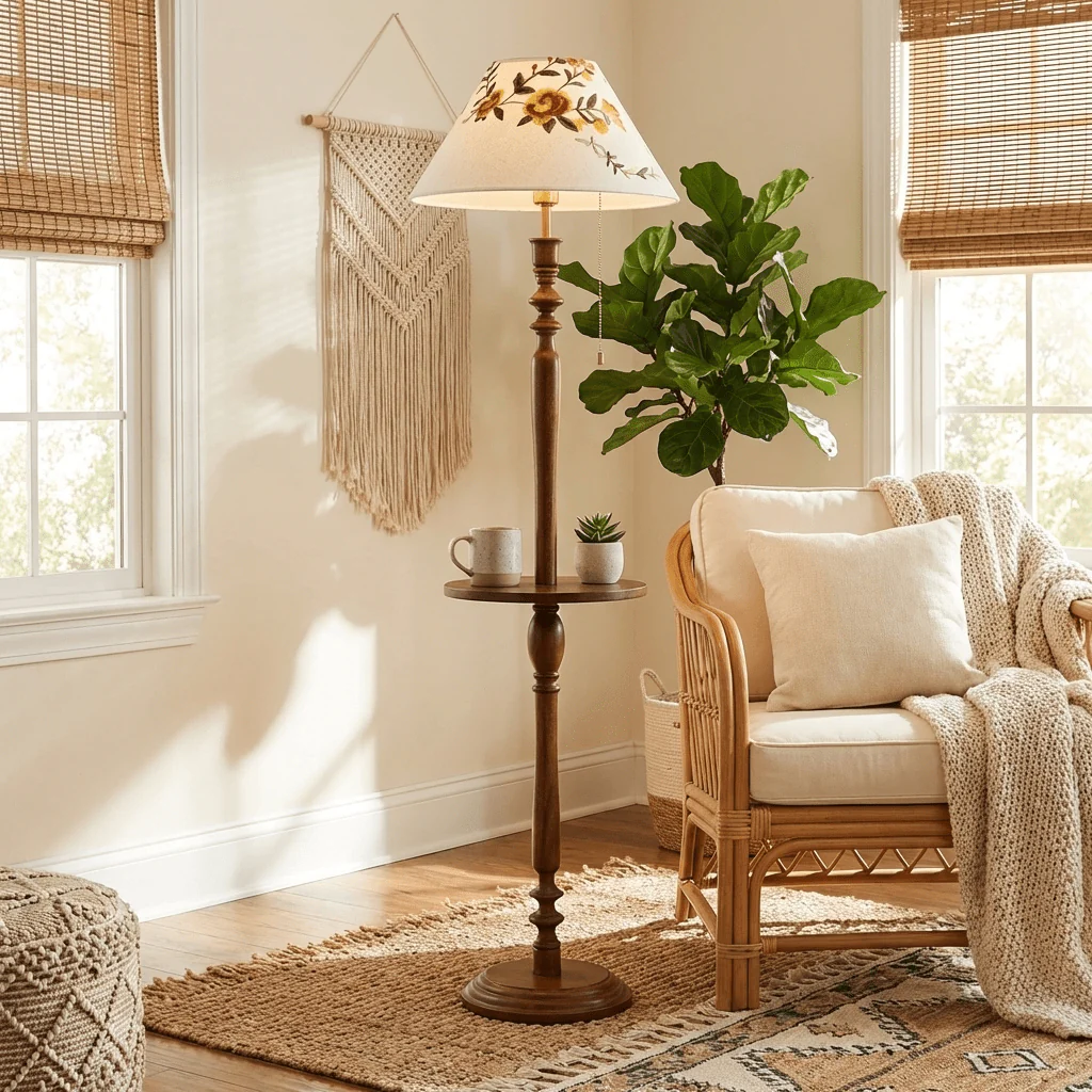 Elowen Bloom Side Floor Lamp - Image 3