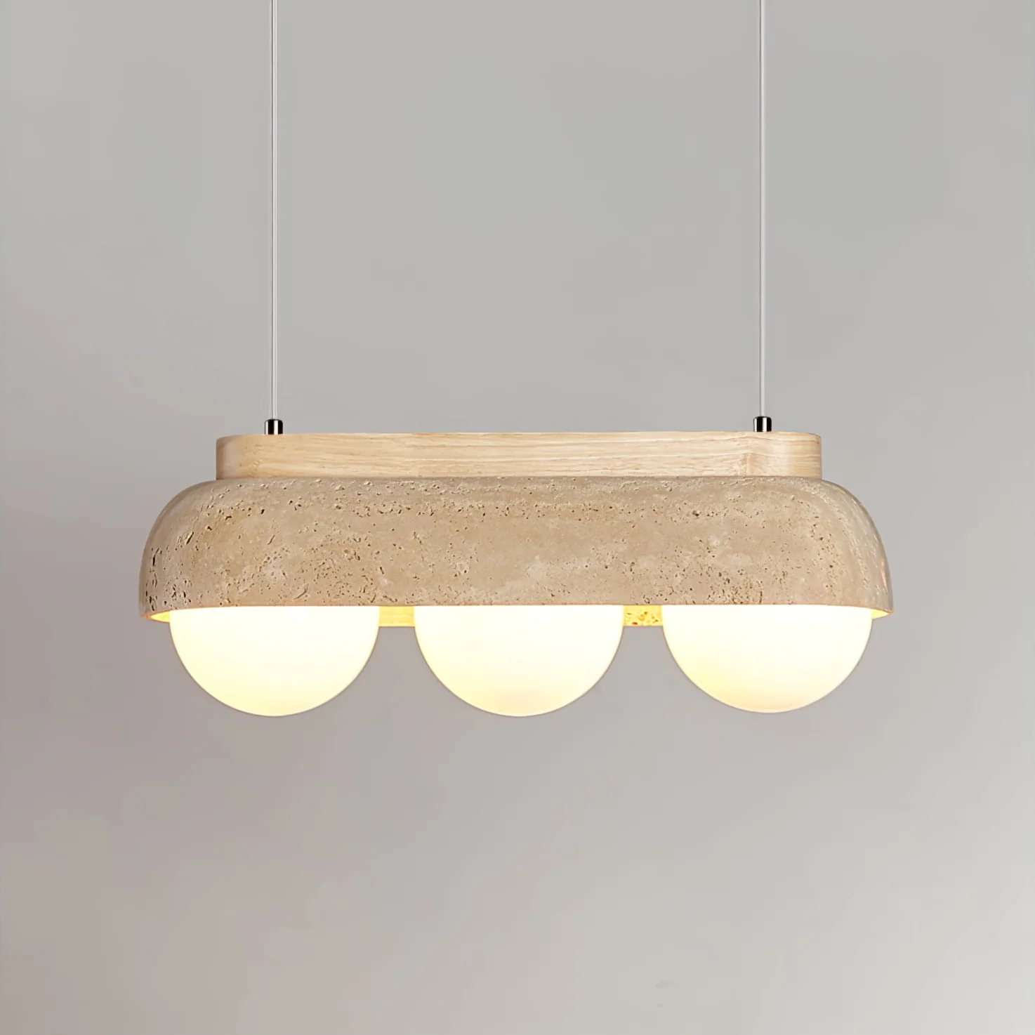 Elowen Travertine Pendant Light - Image 2