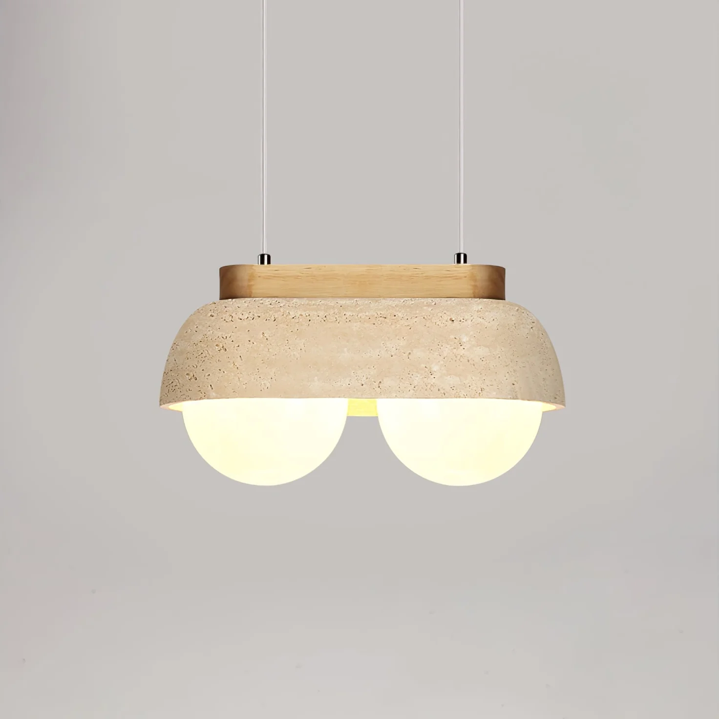 Elowen Travertine Pendant Light - Image 3