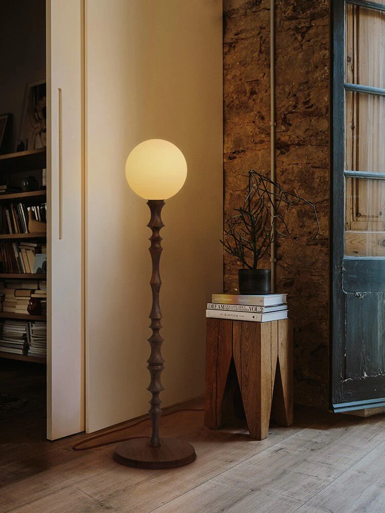Elowen Wood Floor Lamp - Image 3