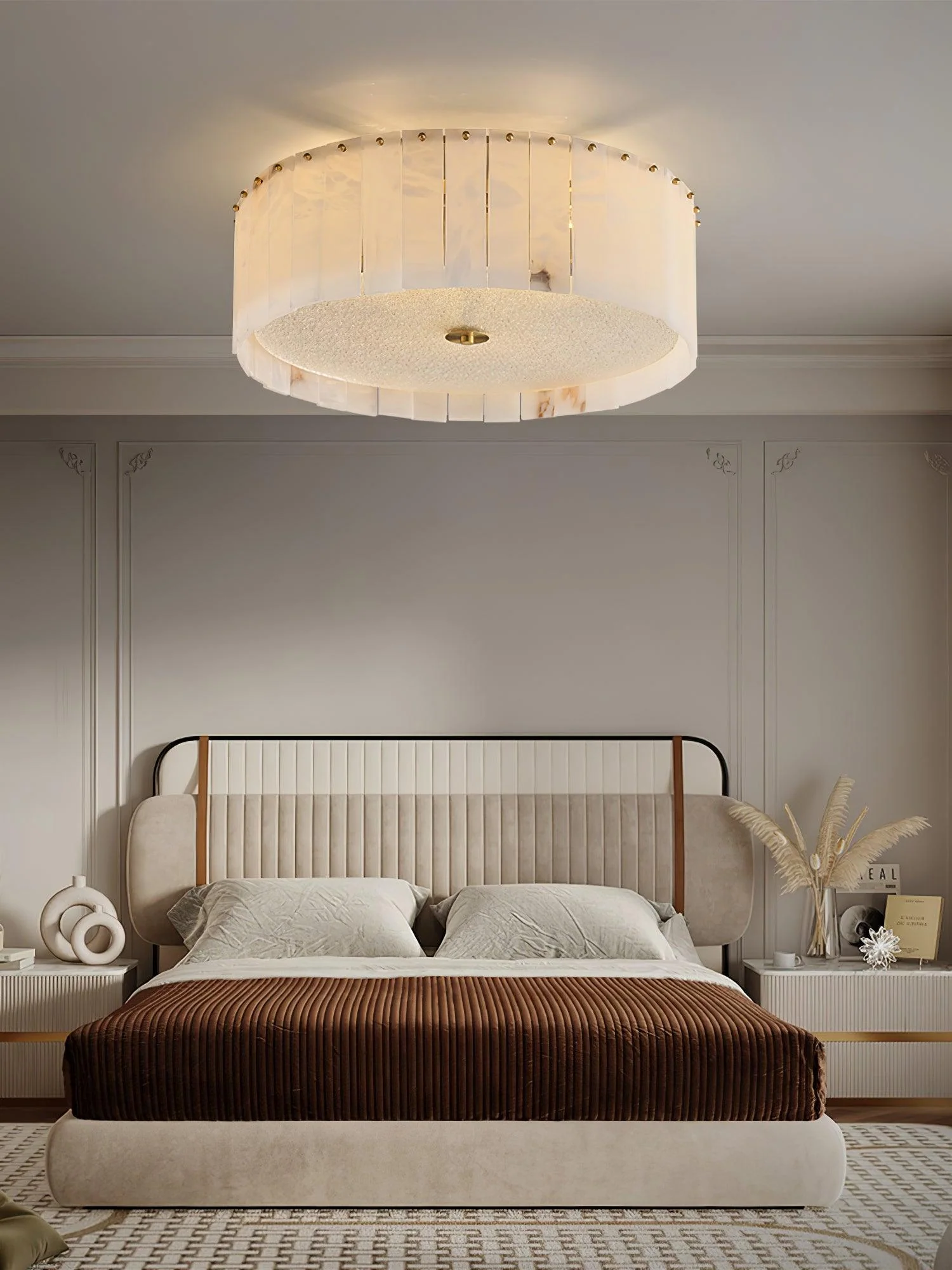 Elysian Alabaster Ceiling Lamp - Image 10