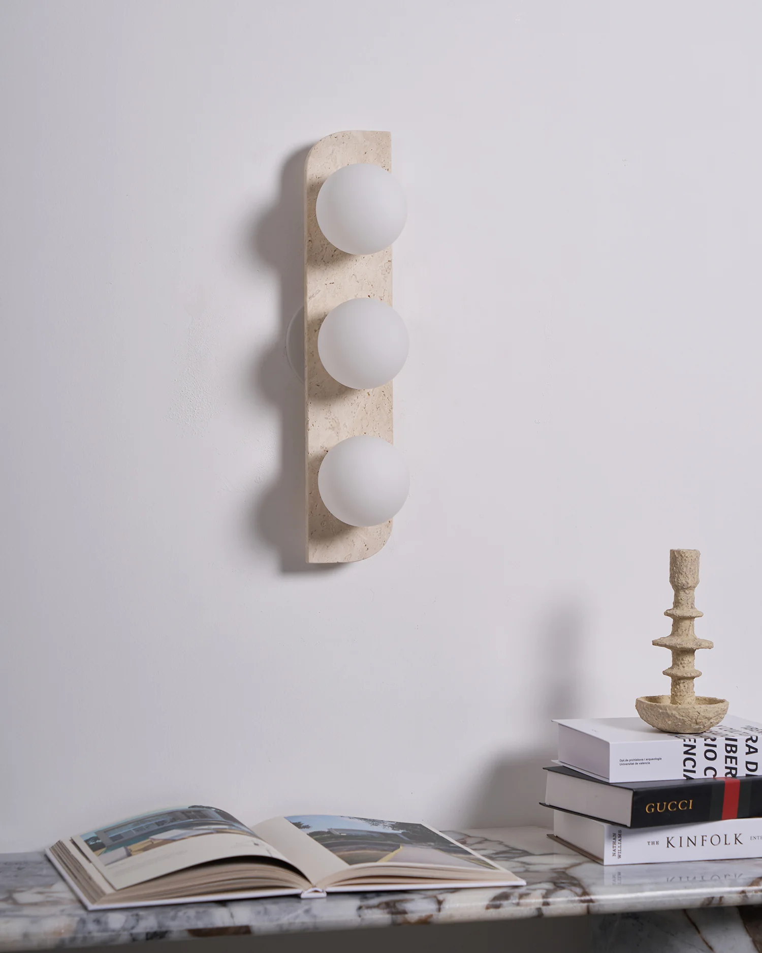 Elysian Travertine Wall Light - Image 60