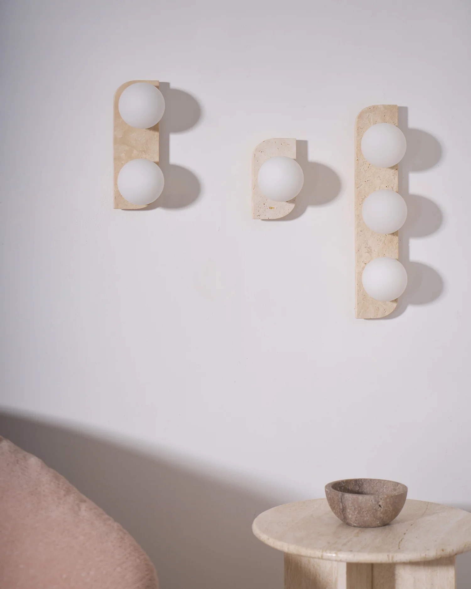 Elysian Travertine Wall Light - Image 64