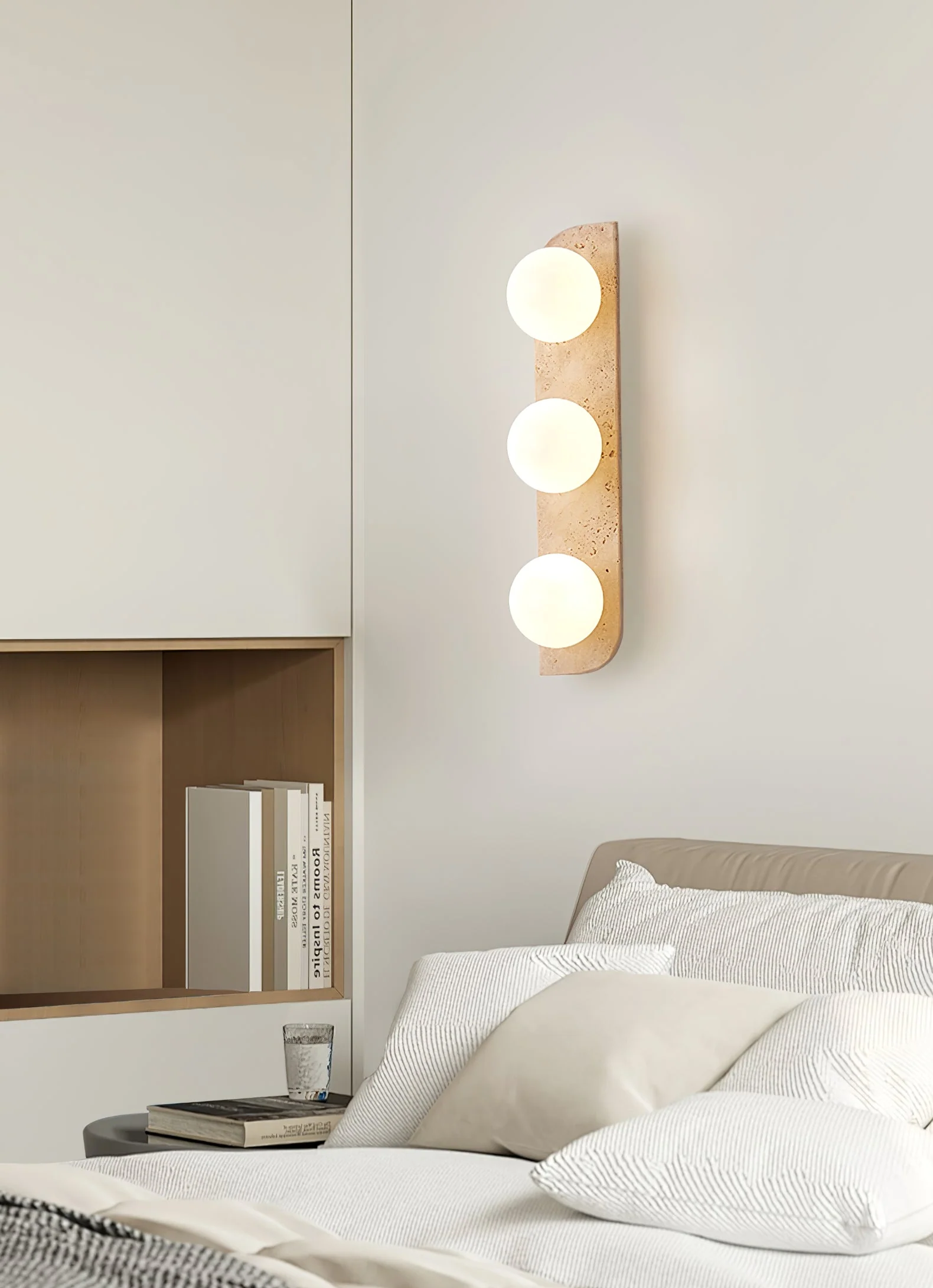 Elysian Travertine Wall Light - Image 73