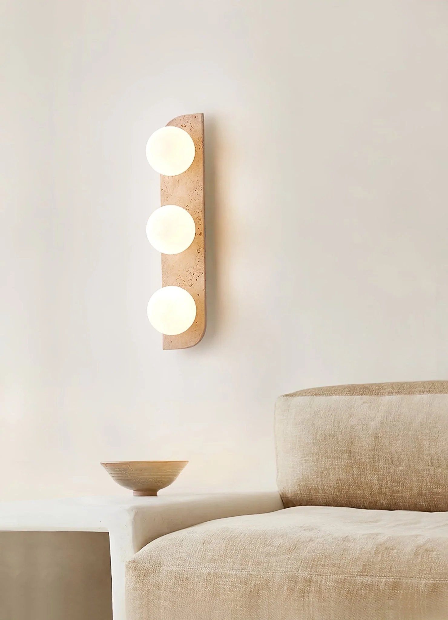 Elysian Travertine Wall Light - Image 81