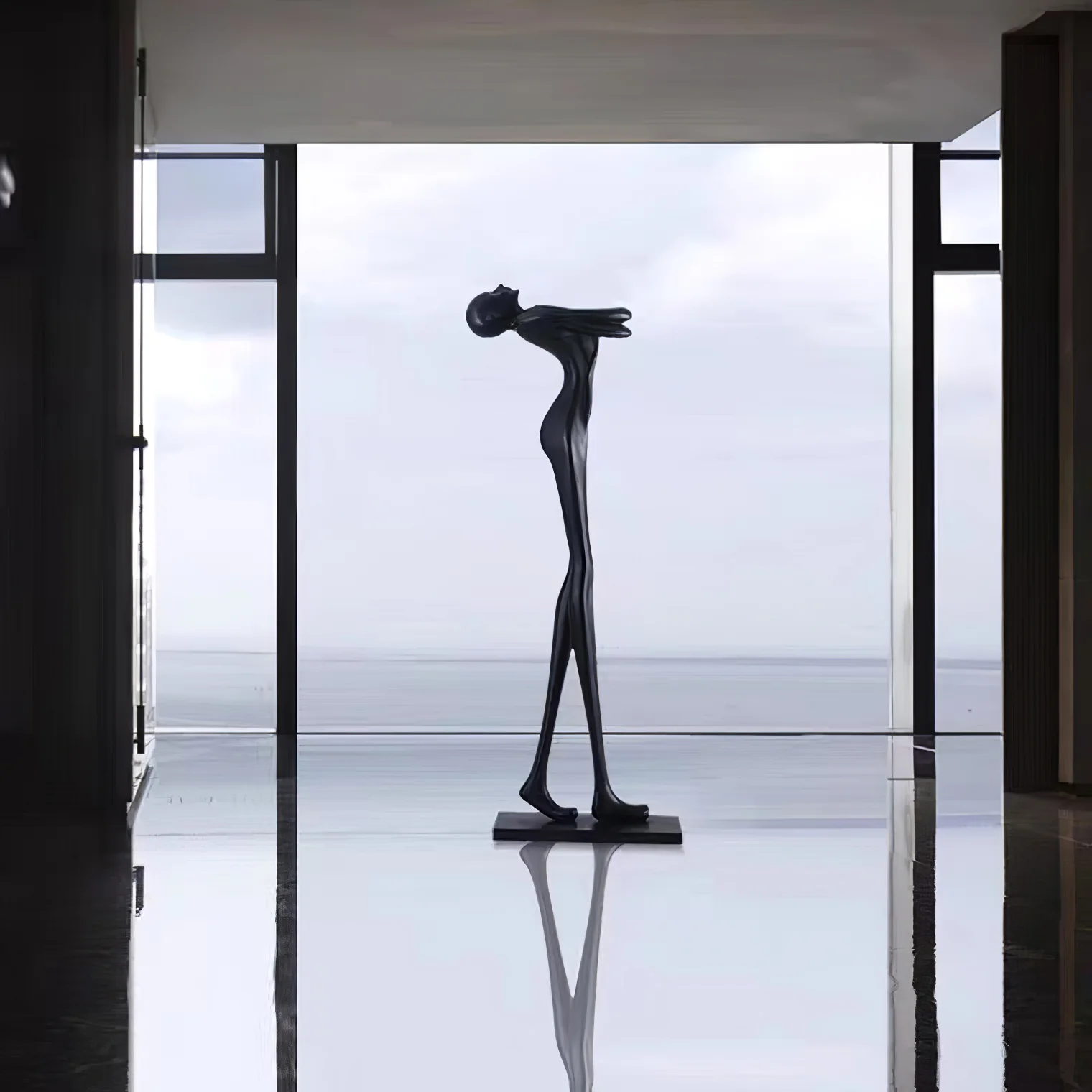 Embrace Ball Sculpture Floor Lamp - Image 11