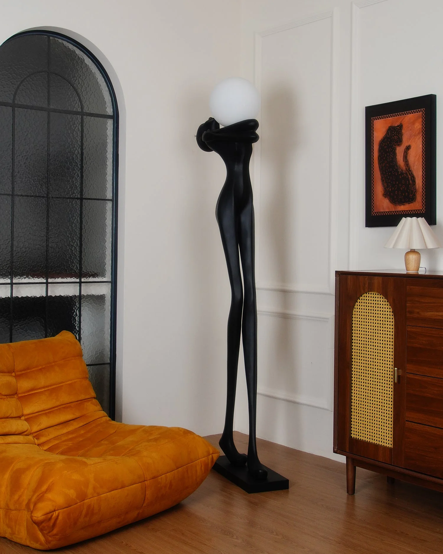 Embrace Ball Sculpture Floor Lamp - Image 24