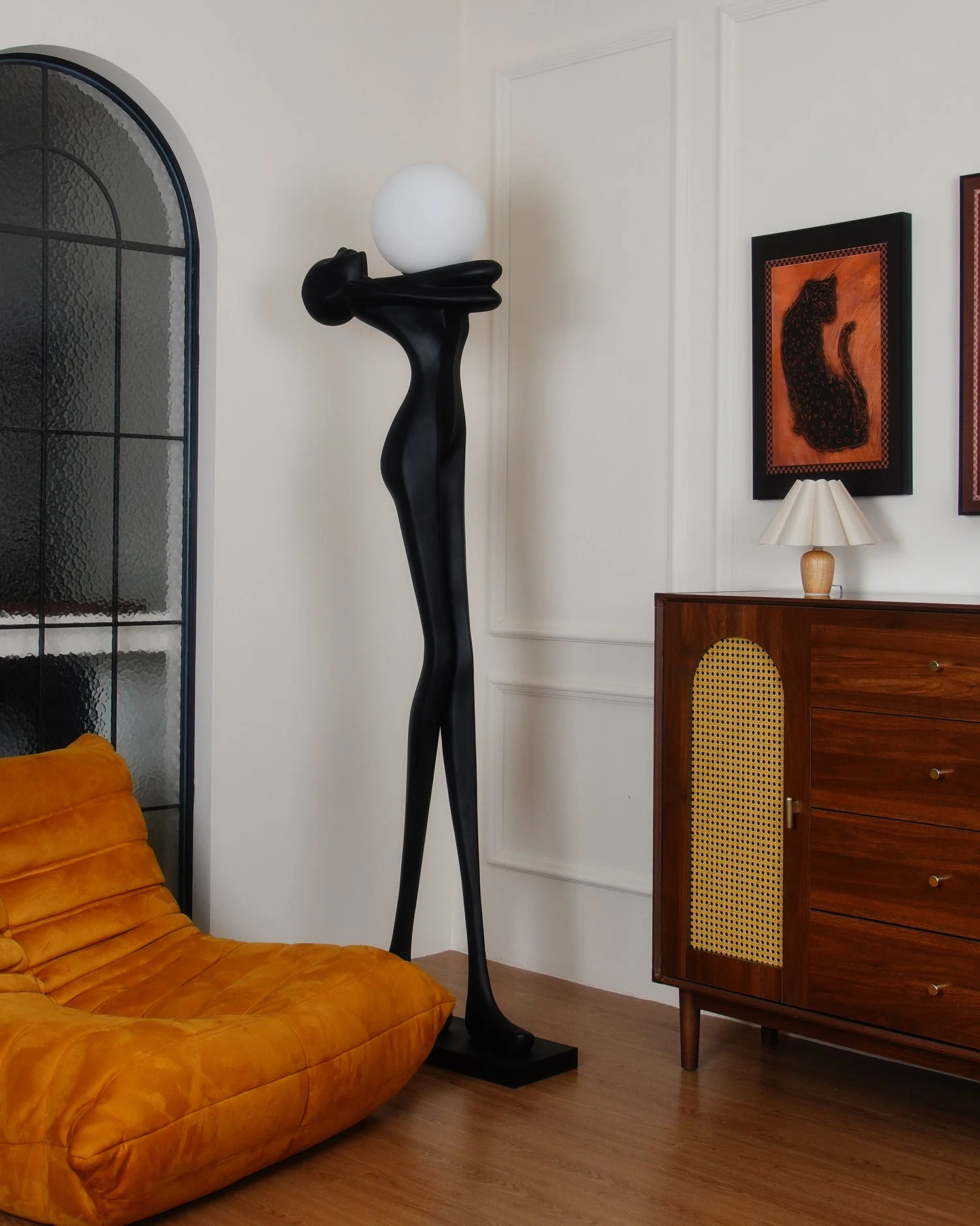 Embrace Ball Sculpture Floor Lamp - Image 26