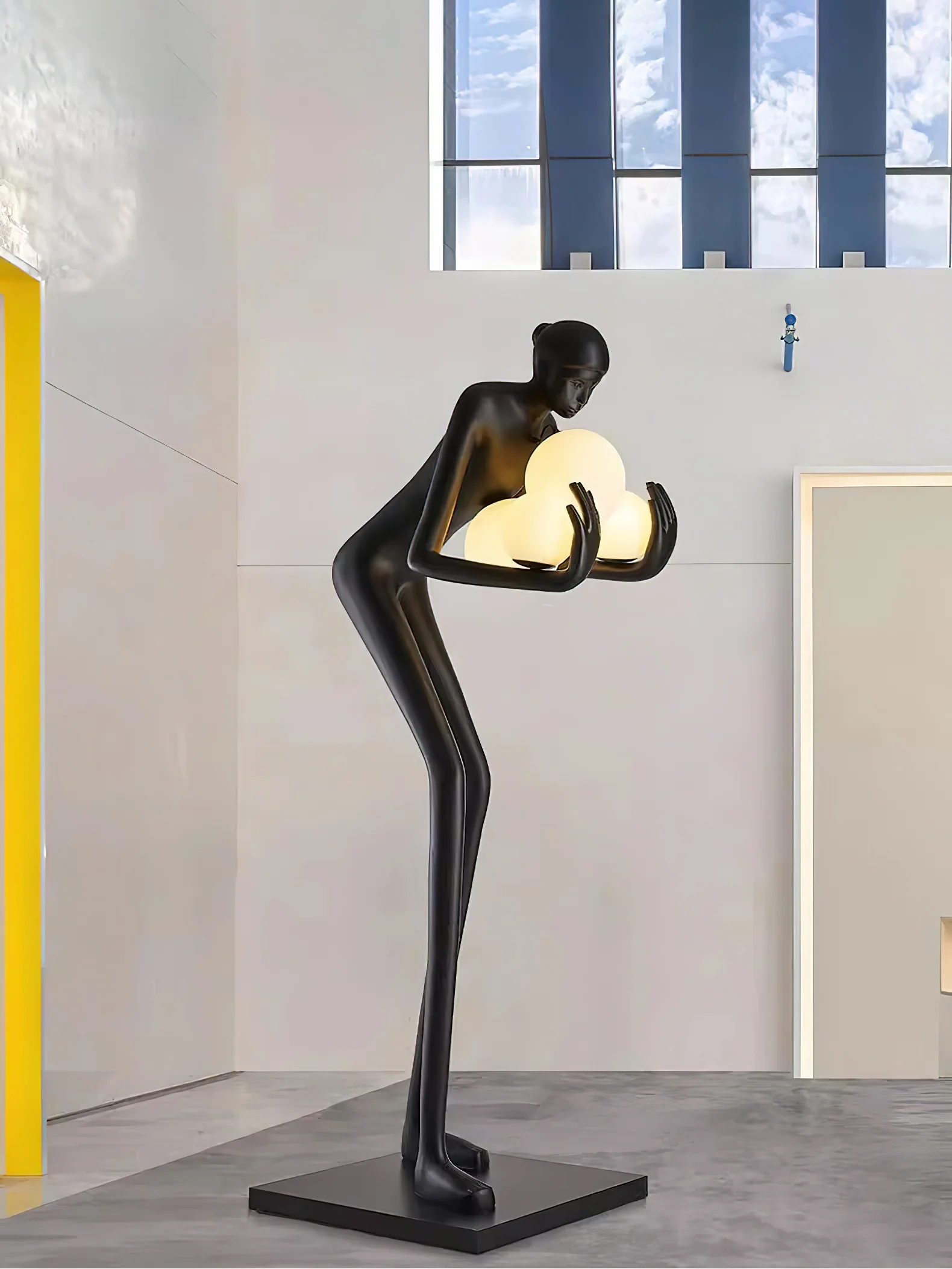 Embrace of Light Sculpture Floor Lamp - Image 10