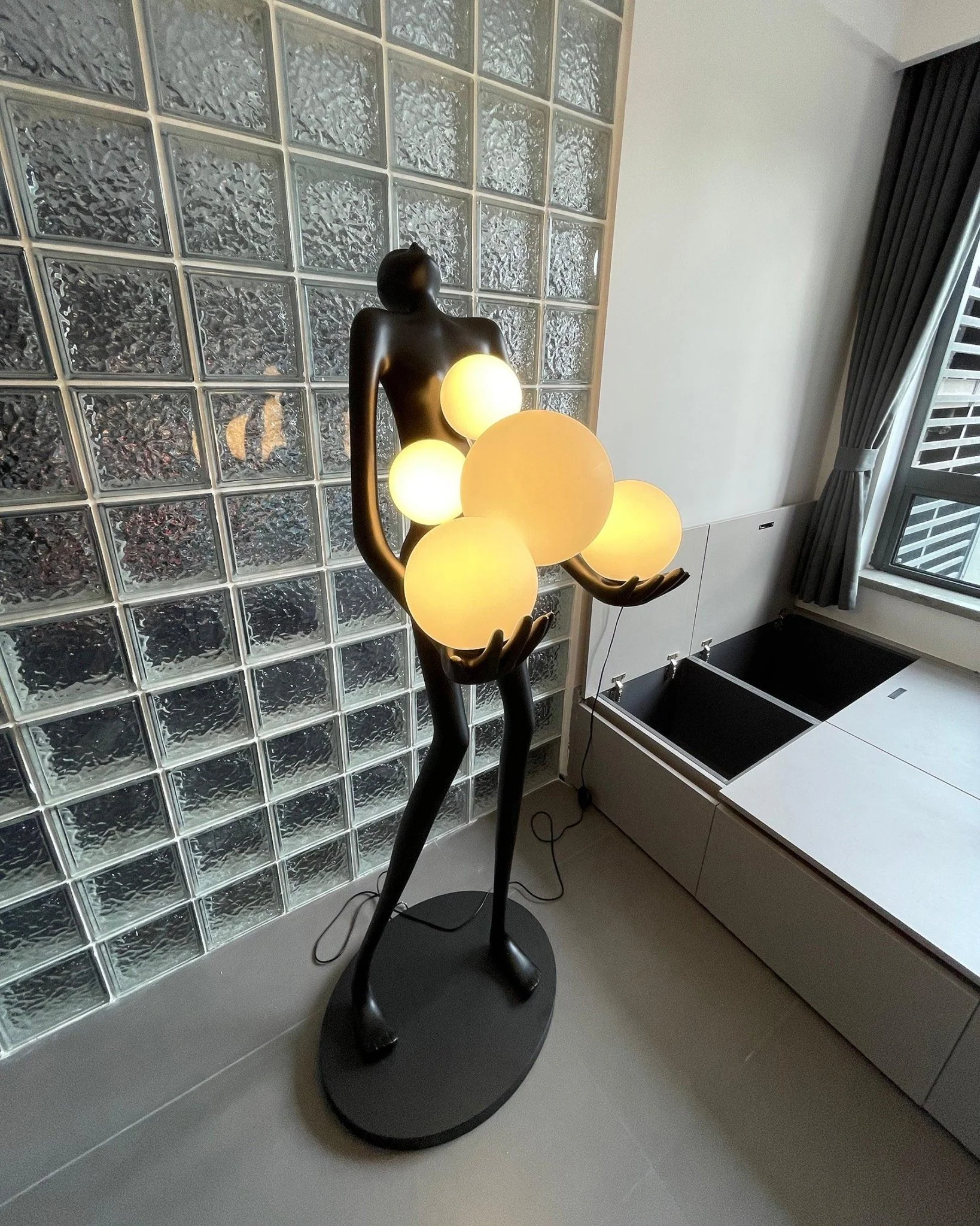 Embrace Sculpture Floor Lamp - Image 11