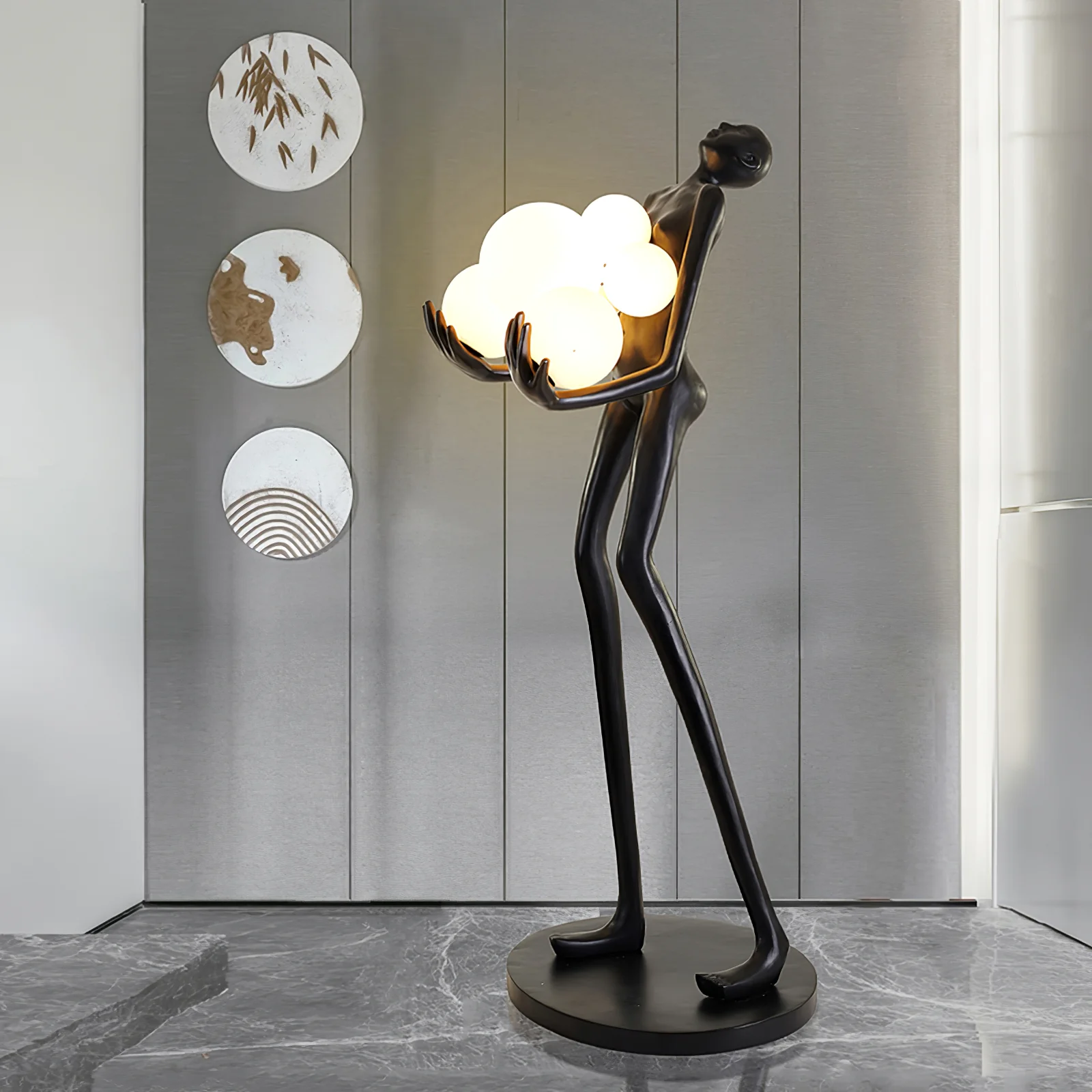 Embrace Sculpture Floor Lamp - Image 2
